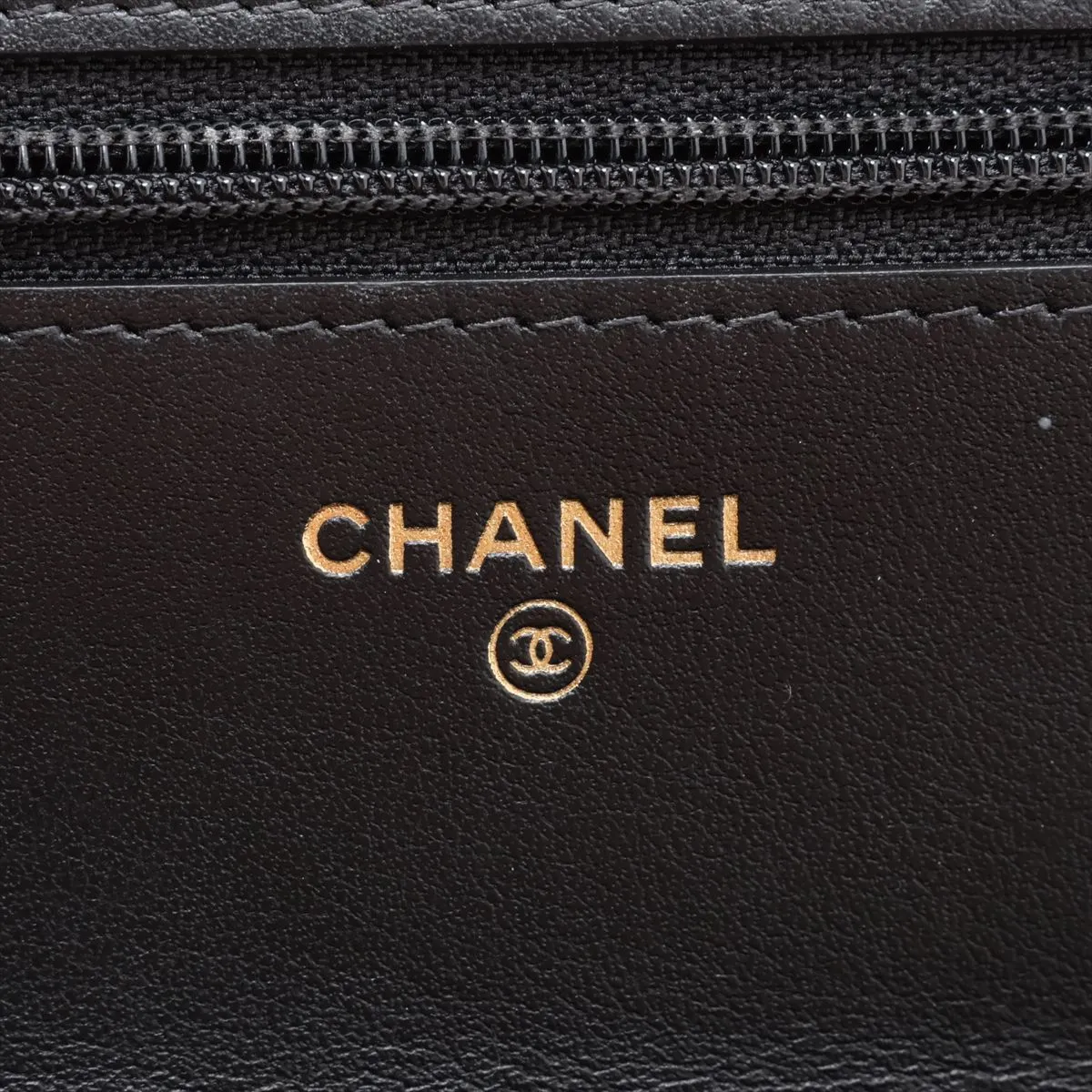 19 Lambskin Chain Shoulder Bag, Black with Gold and Silver Hardware, 29729514, serial number in the 29 range. — view 12