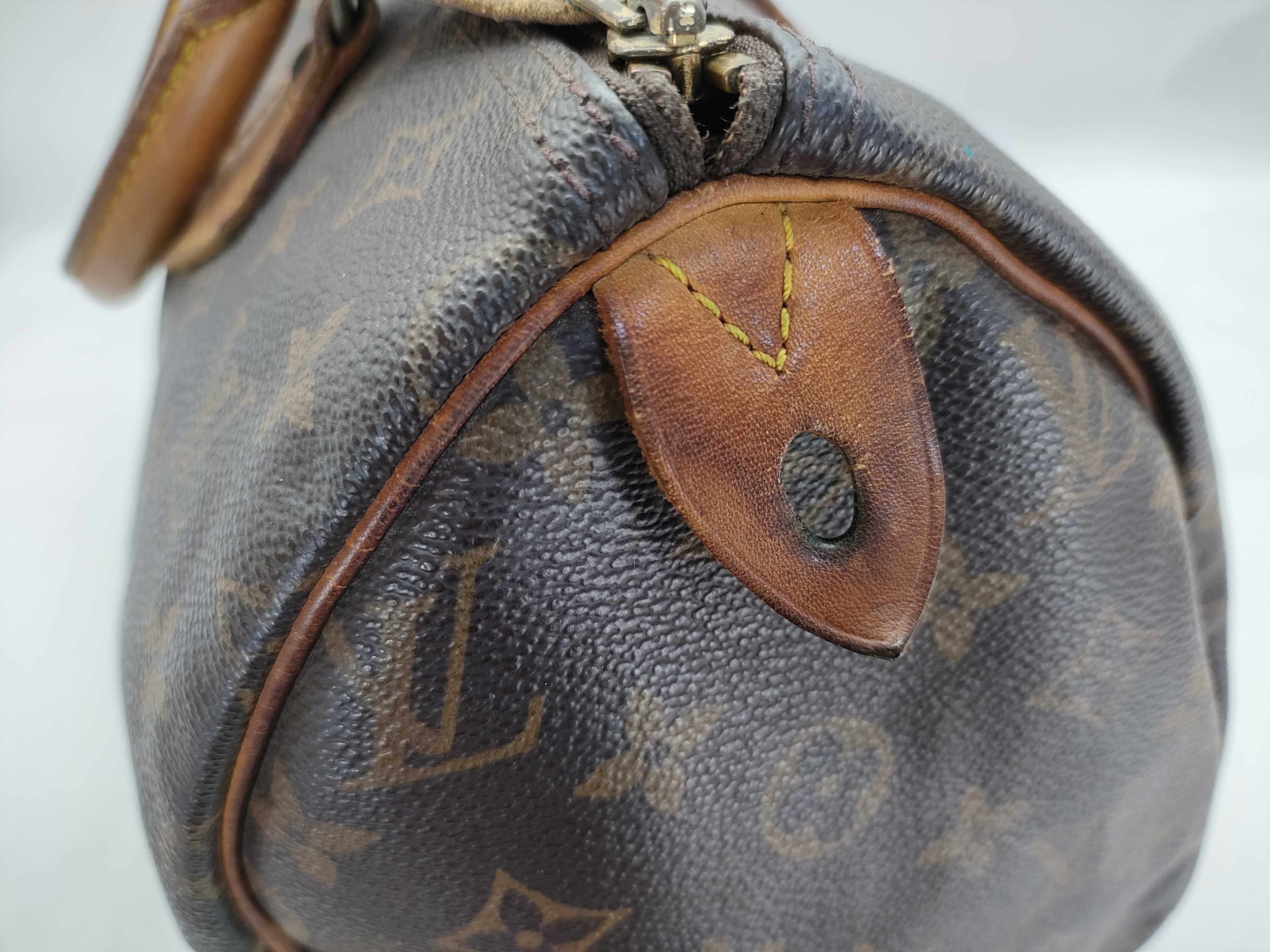 Monogram LV Speedy 30 Monogram M41526 VI8912 Brown Boston Bag — view 11