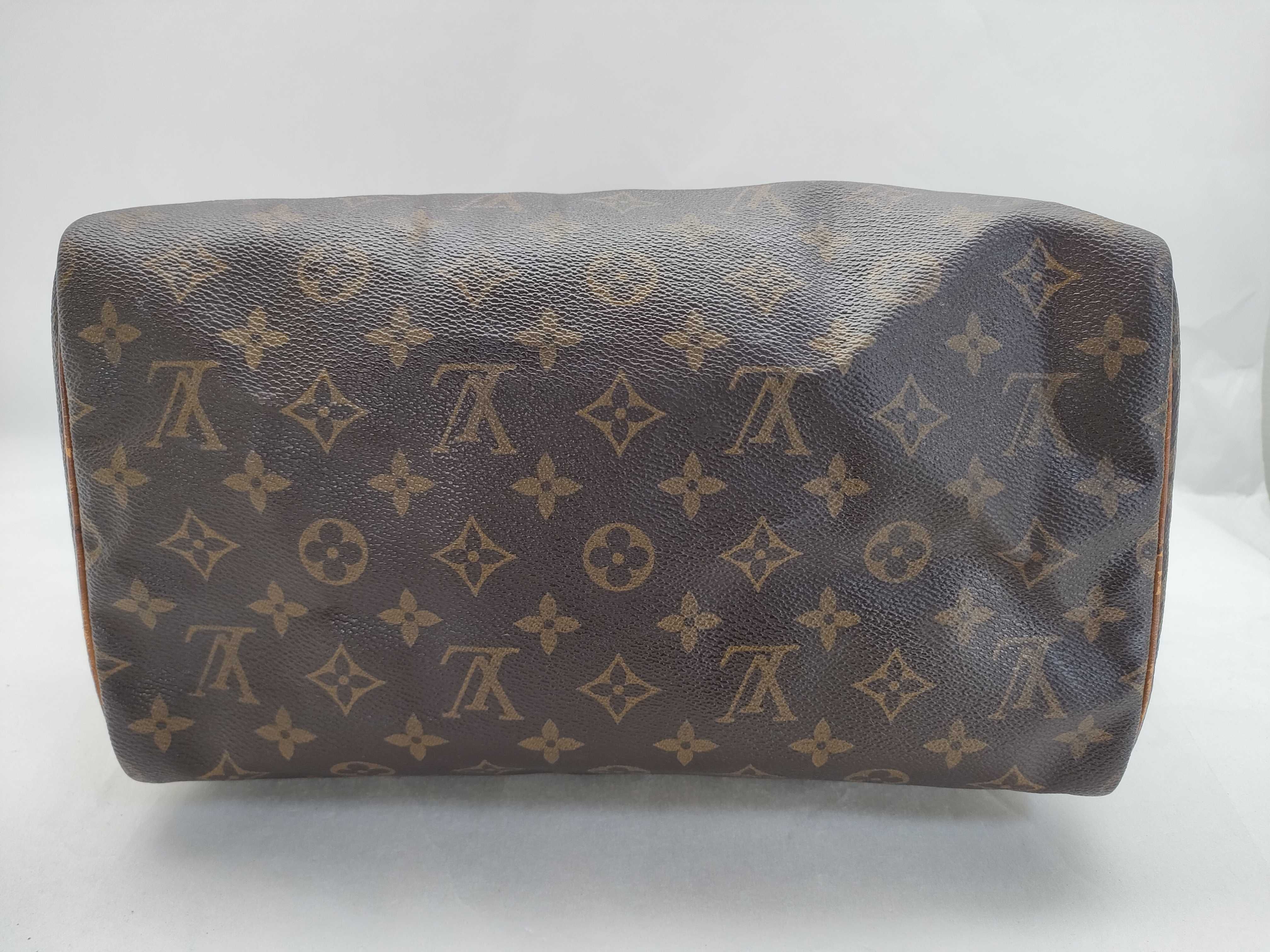Monogram LV Speedy 30 Monogram M41526 VI8912 Brown Boston Bag — view 9