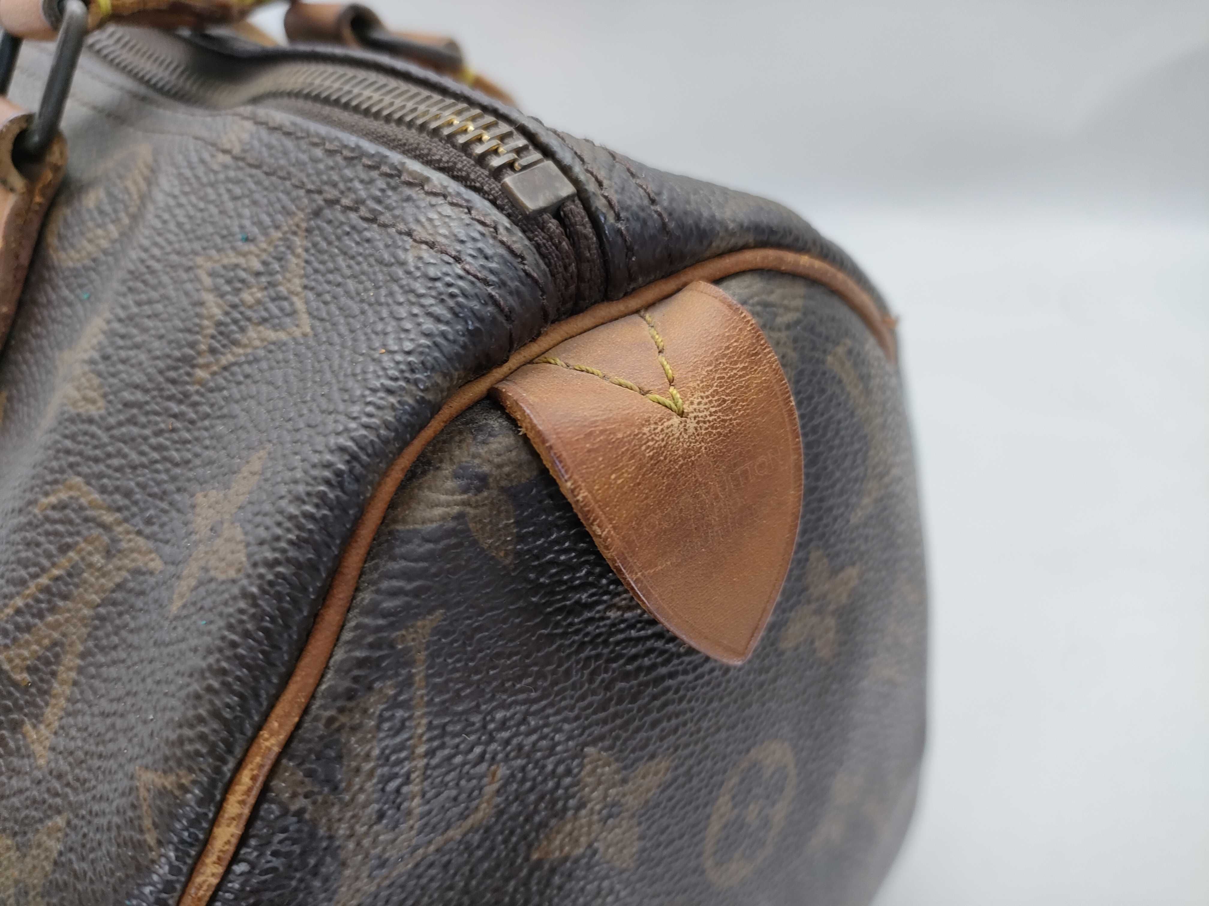 Monogram LV Speedy 30 Monogram M41526 VI8912 Brown Boston Bag — view 10