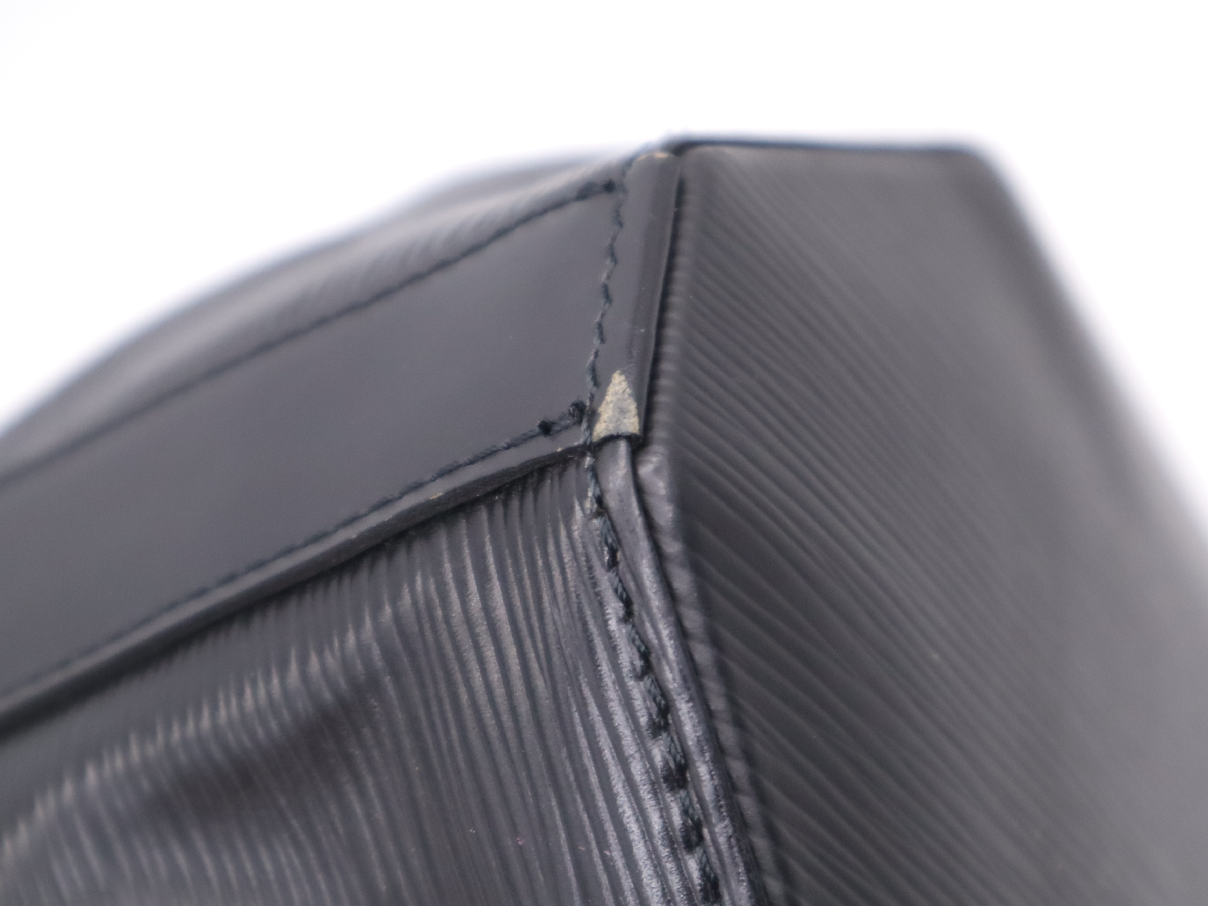 M80155 Episac Depaule GM Noir Shoulder Bag with Pouch — view 10