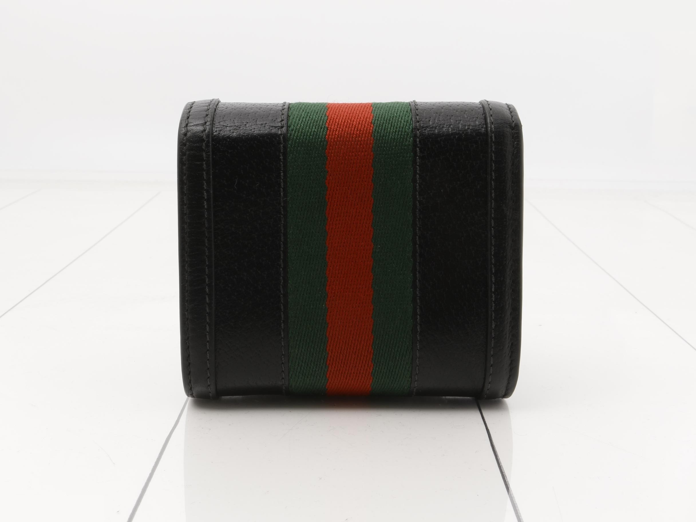 Bi-fold wallet, Ophidia, leather, 719887 — view 2