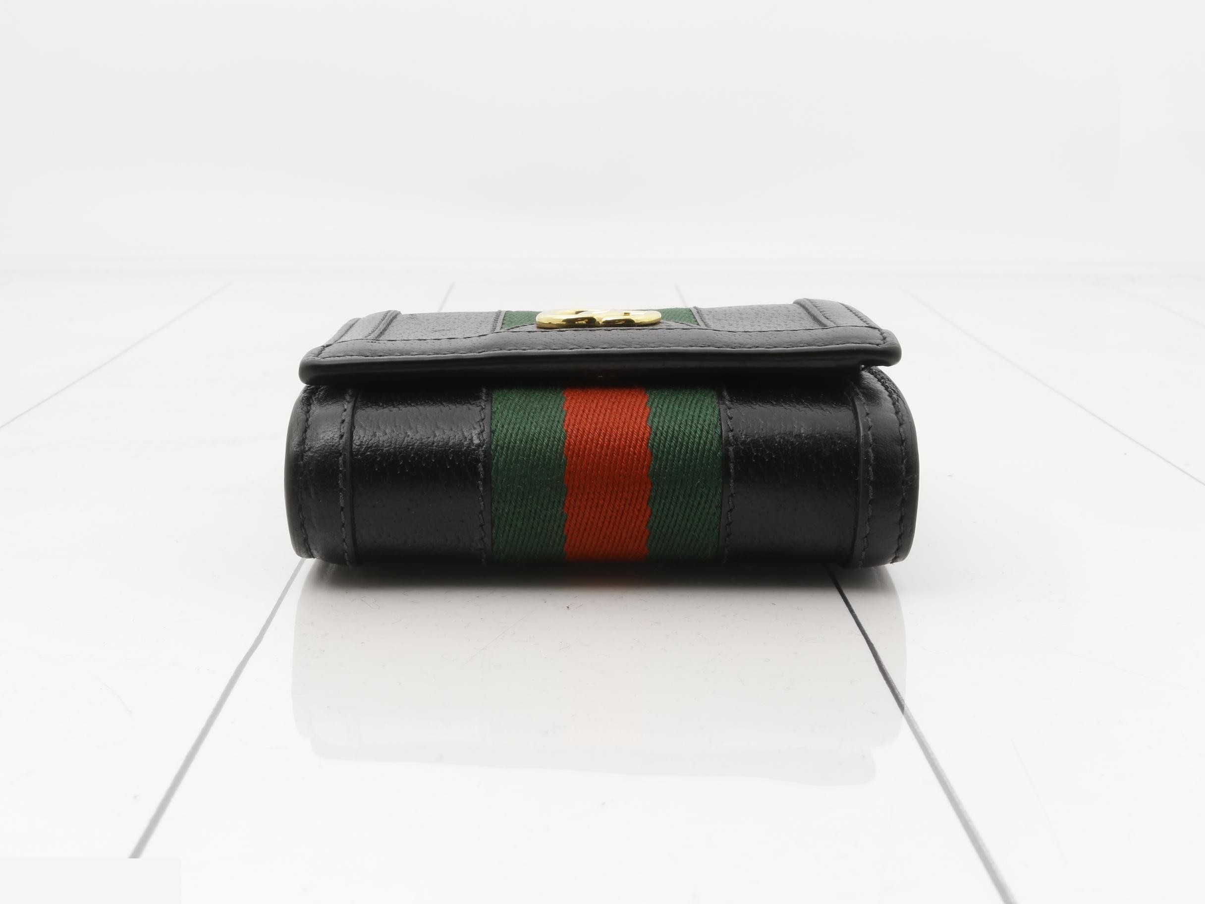 Bi-fold wallet, Ophidia, leather, 719887 — view 3