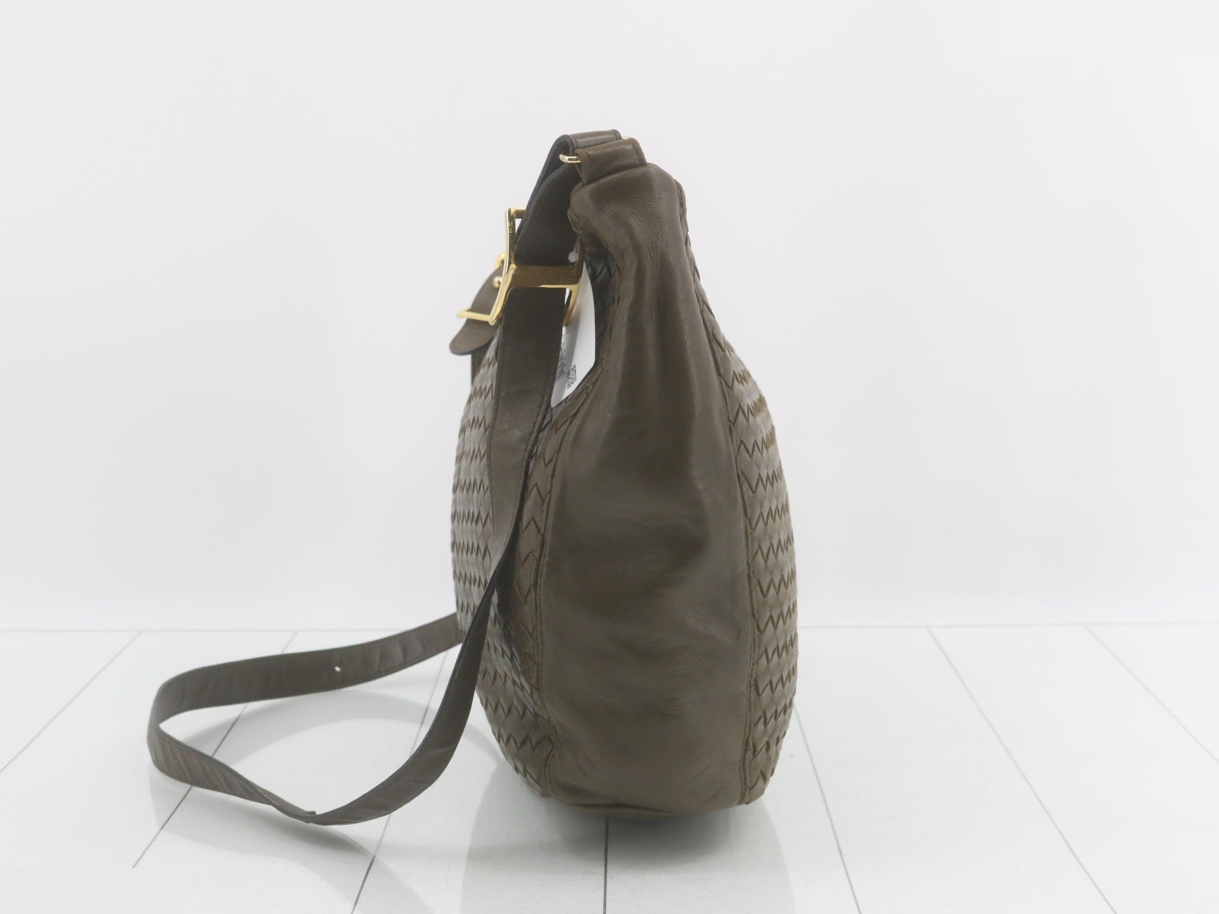Intrecciato Shoulder Bag — view 3