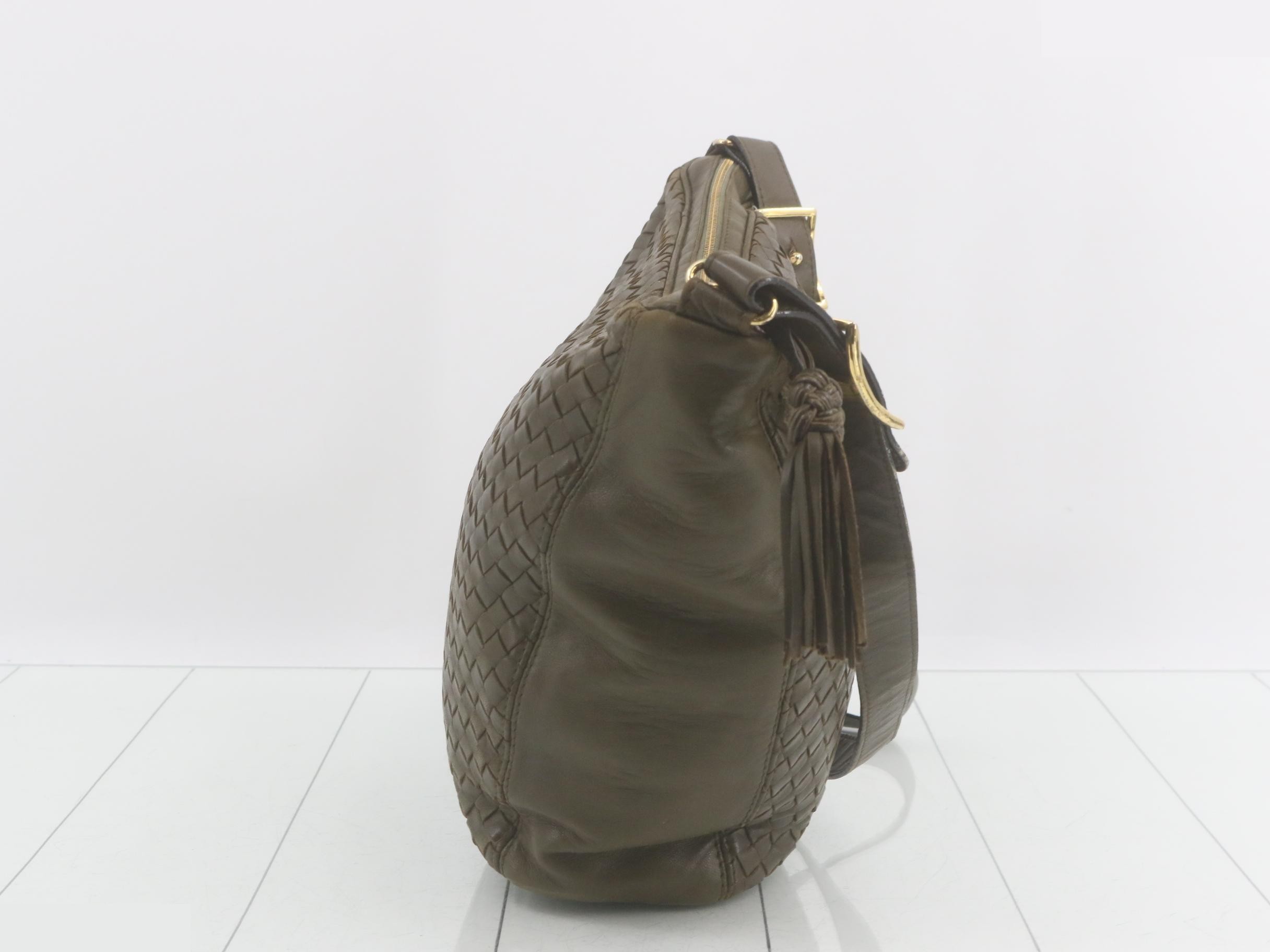 Intrecciato Shoulder Bag — view 4