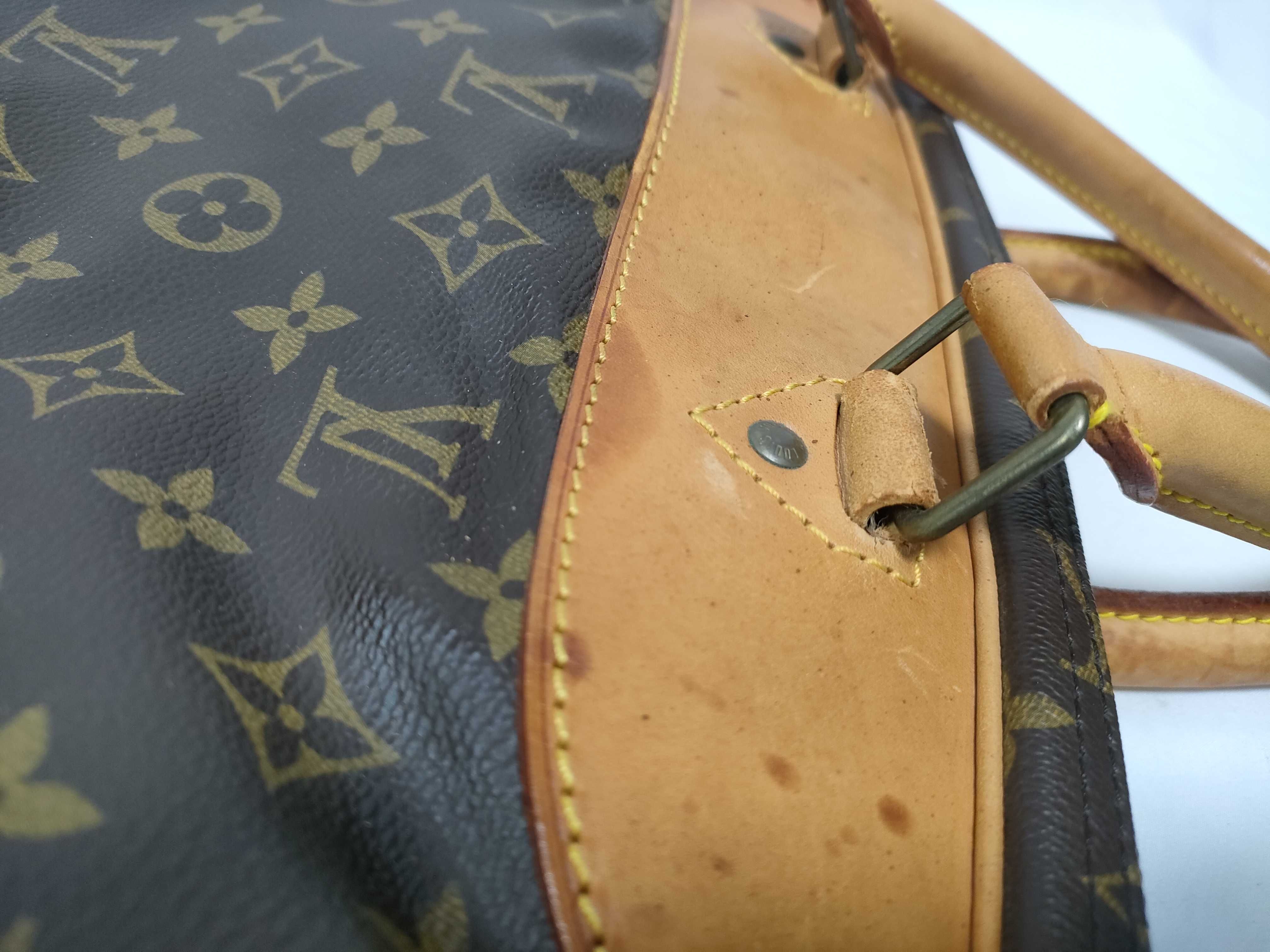 Monogram Louis Vuitton Monogram Alizé de Poche M41392 Bag with Shoulder Strap Boston Bag — view 9