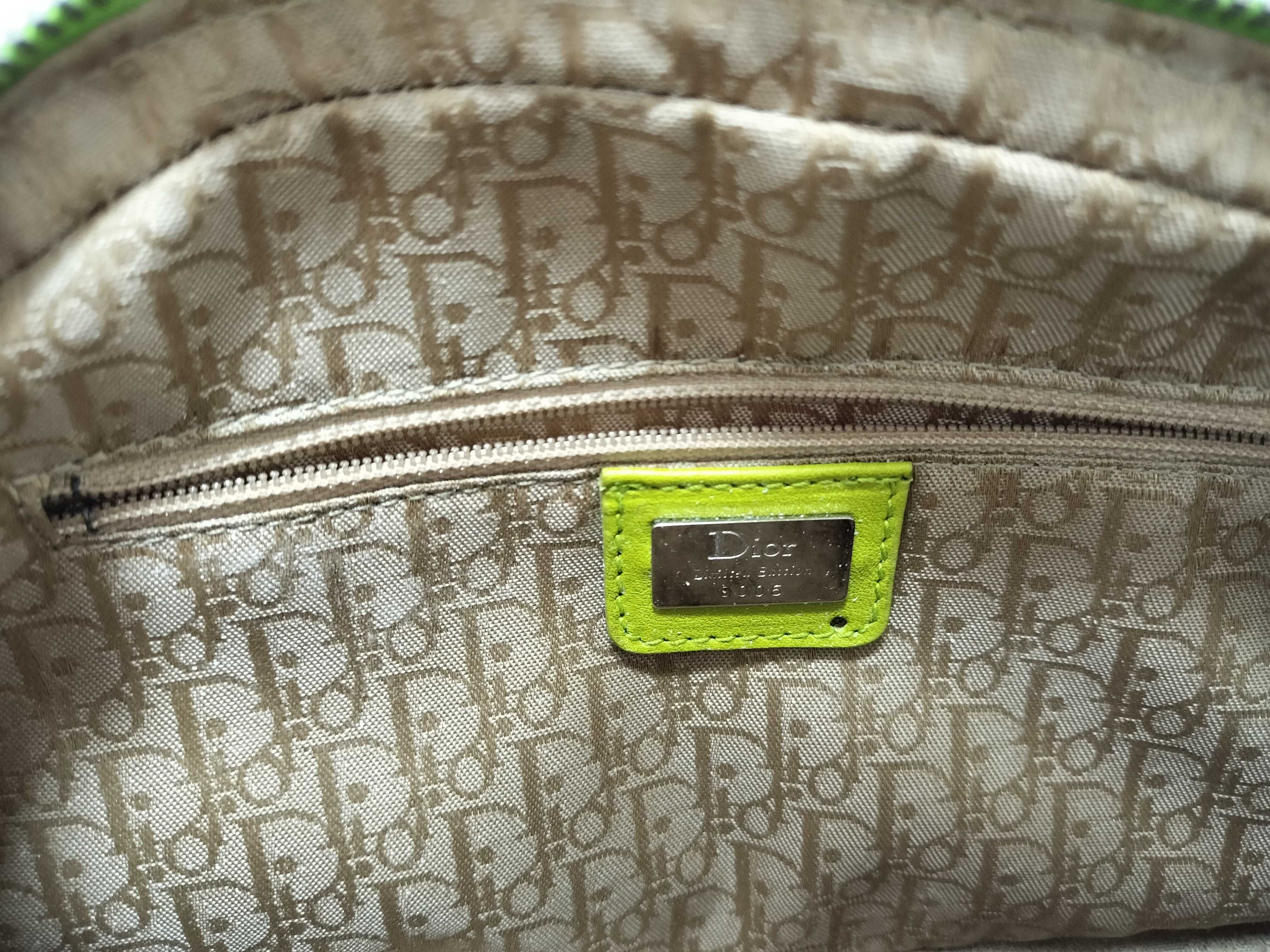 FR - Raffia x green leather handbag — view 10