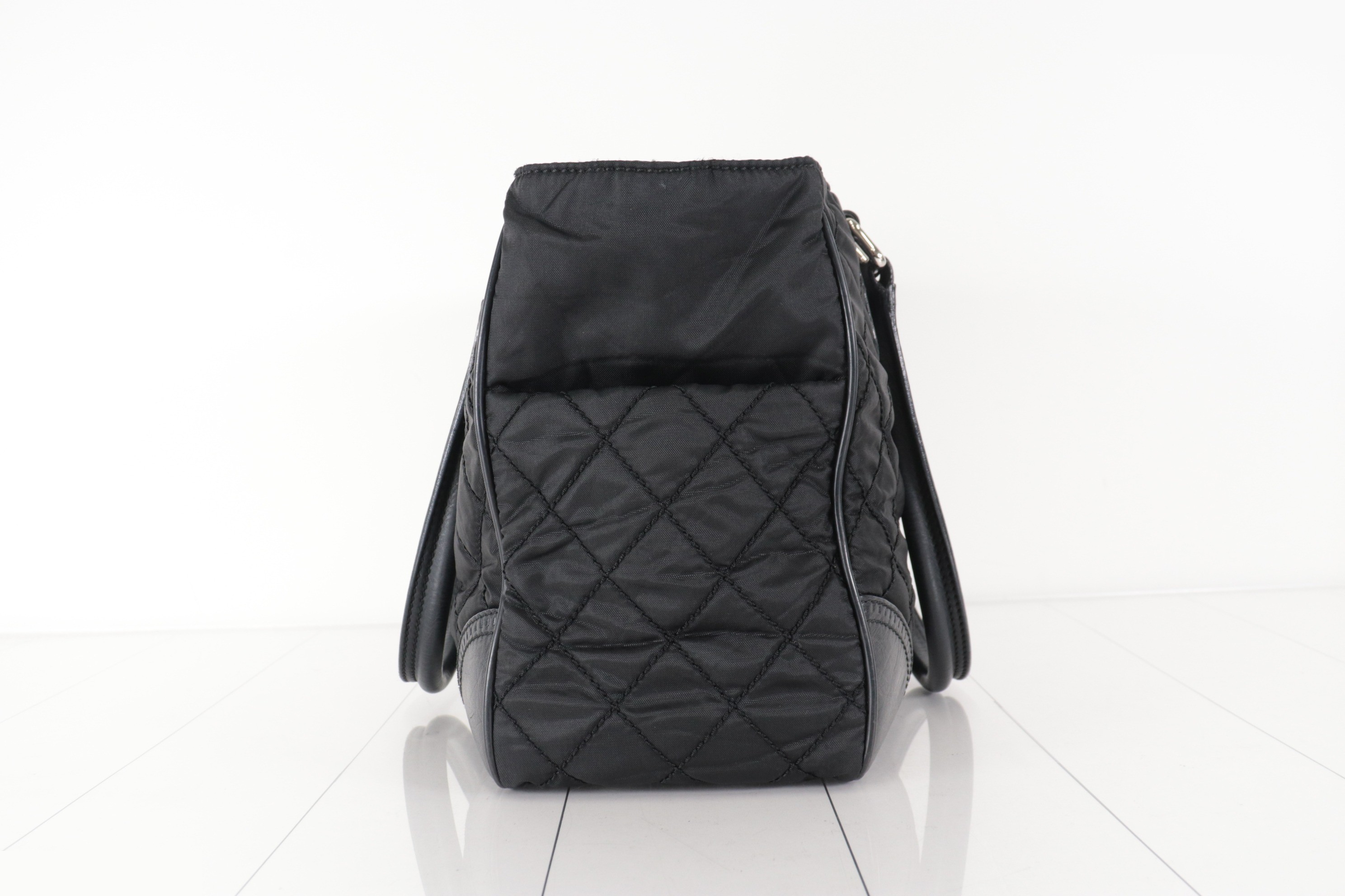 DecaCoco Nylon x Leather Tote Bag, Item No. 12 — view 5