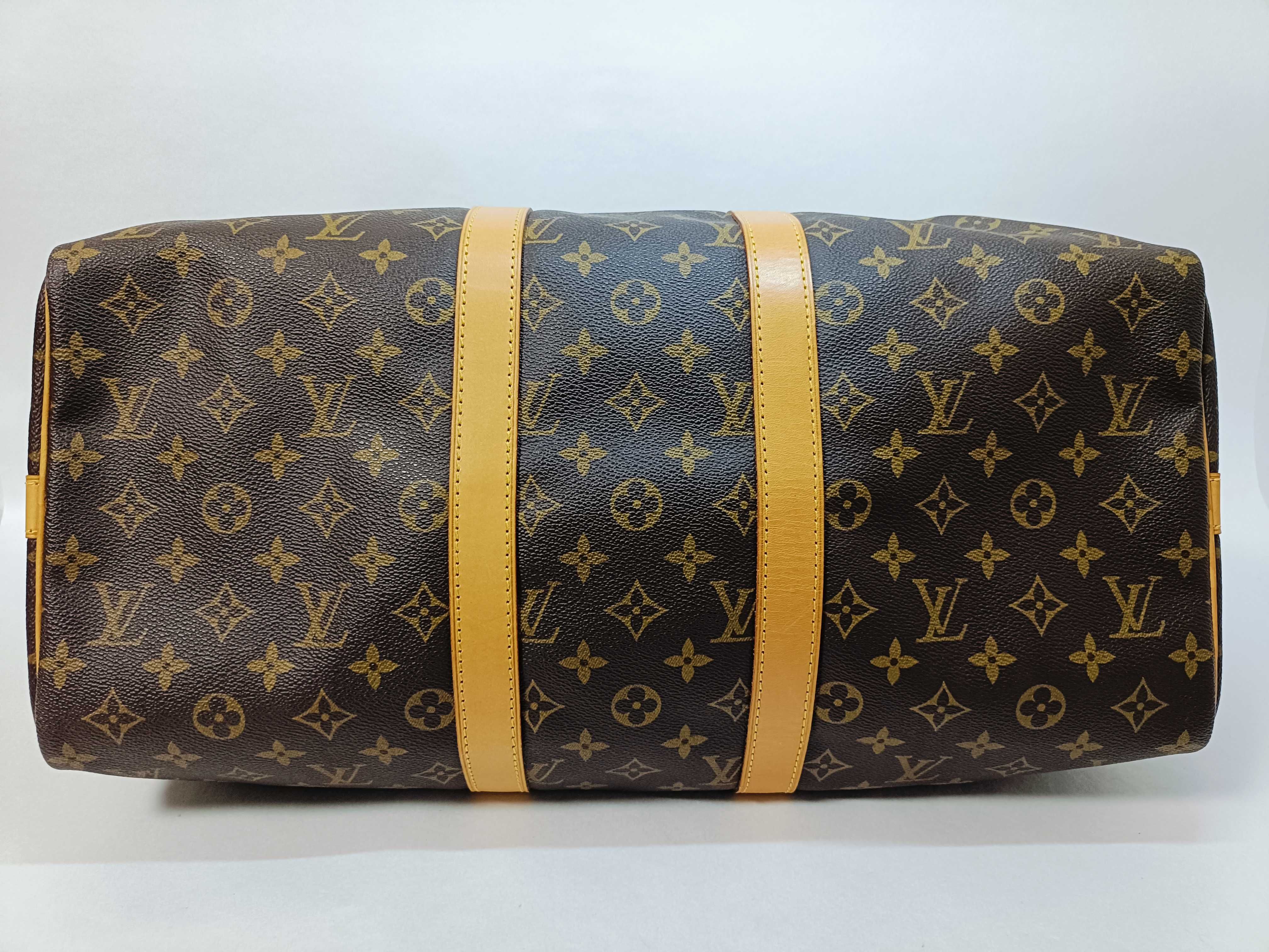Monogram Keepall Bandoulière 45 Boston Bag — view 7
