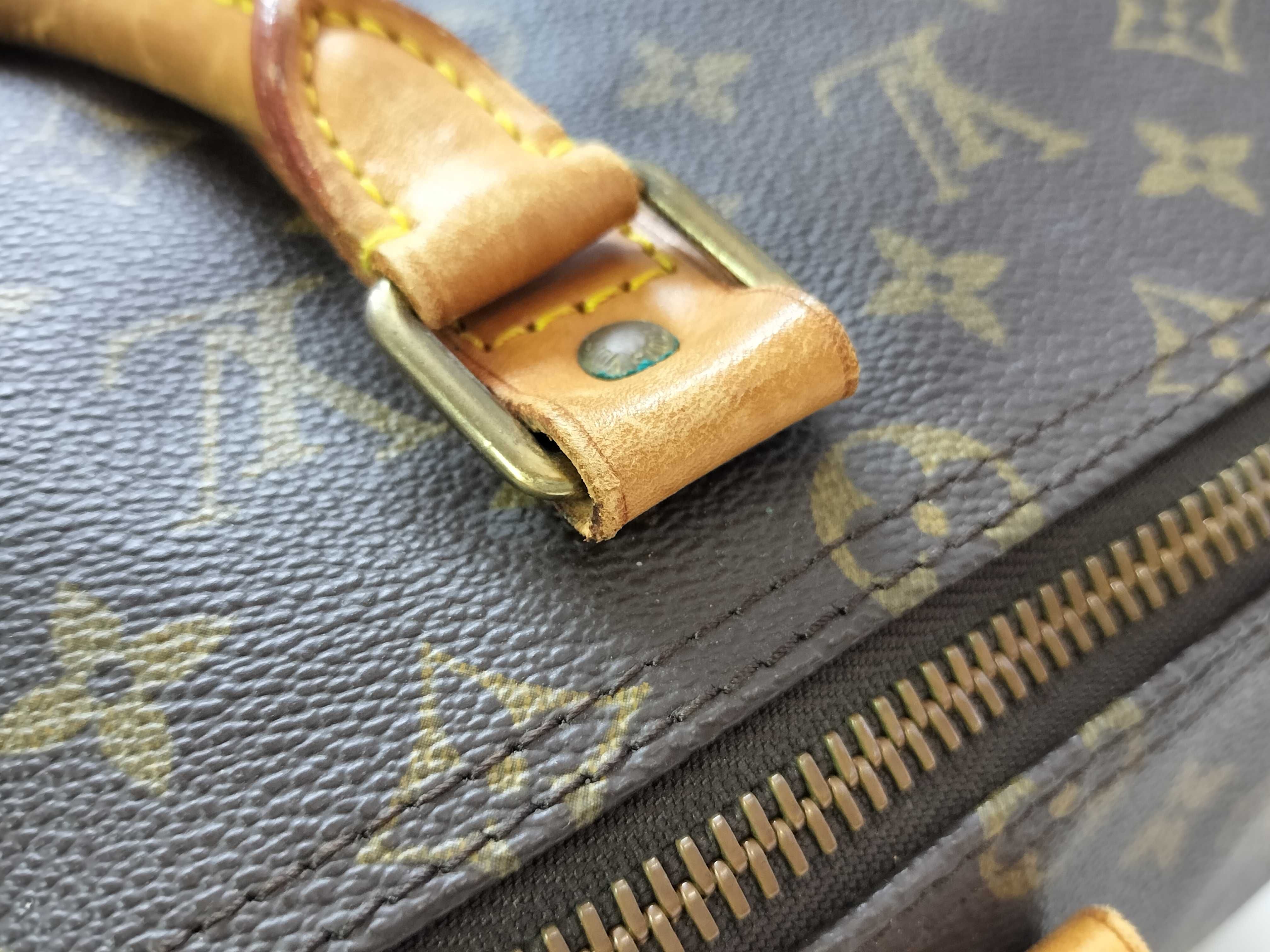 Monogram Keepall Bandoulière 50 M41416 VI1902 Brown Boston Bag — view 5