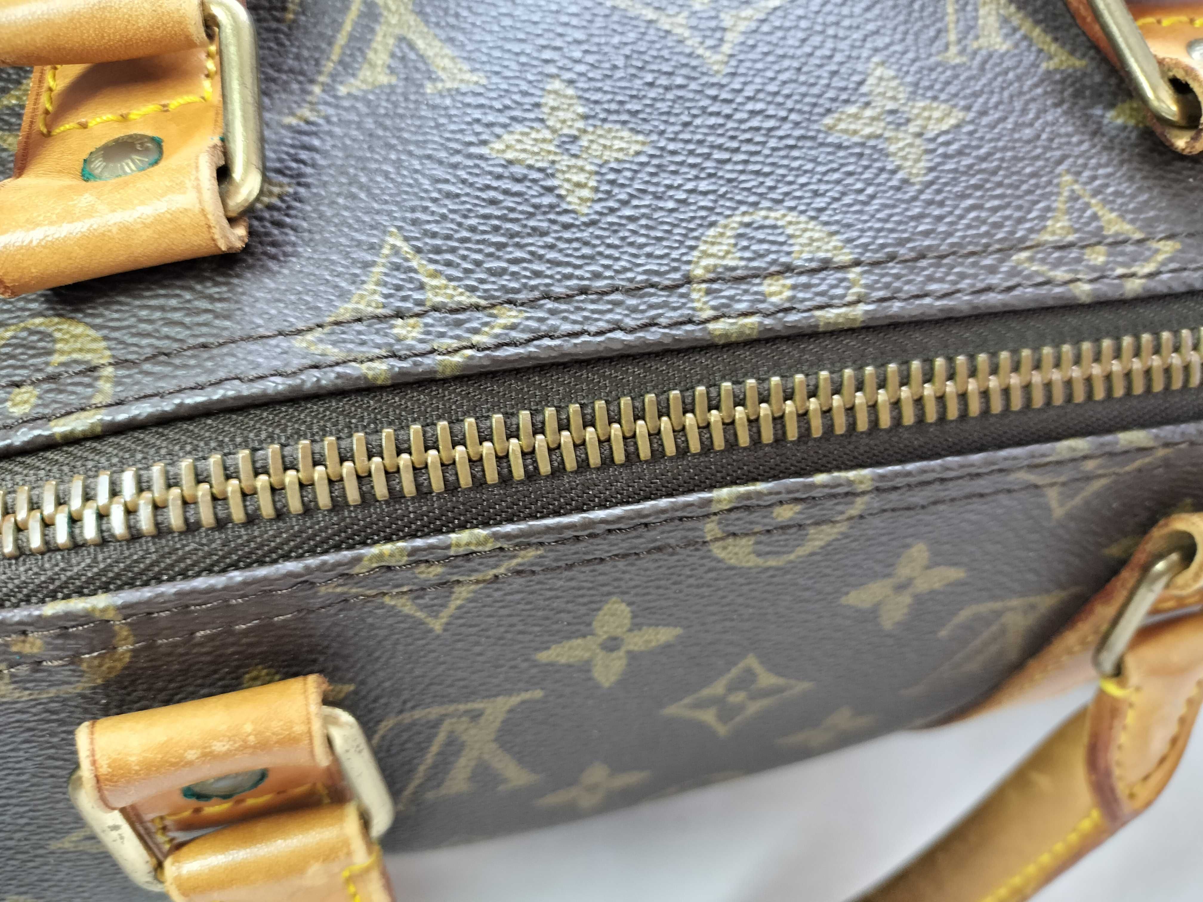 Monogram Keepall Bandoulière 50 M41416 VI1902 Brown Boston Bag — view 6