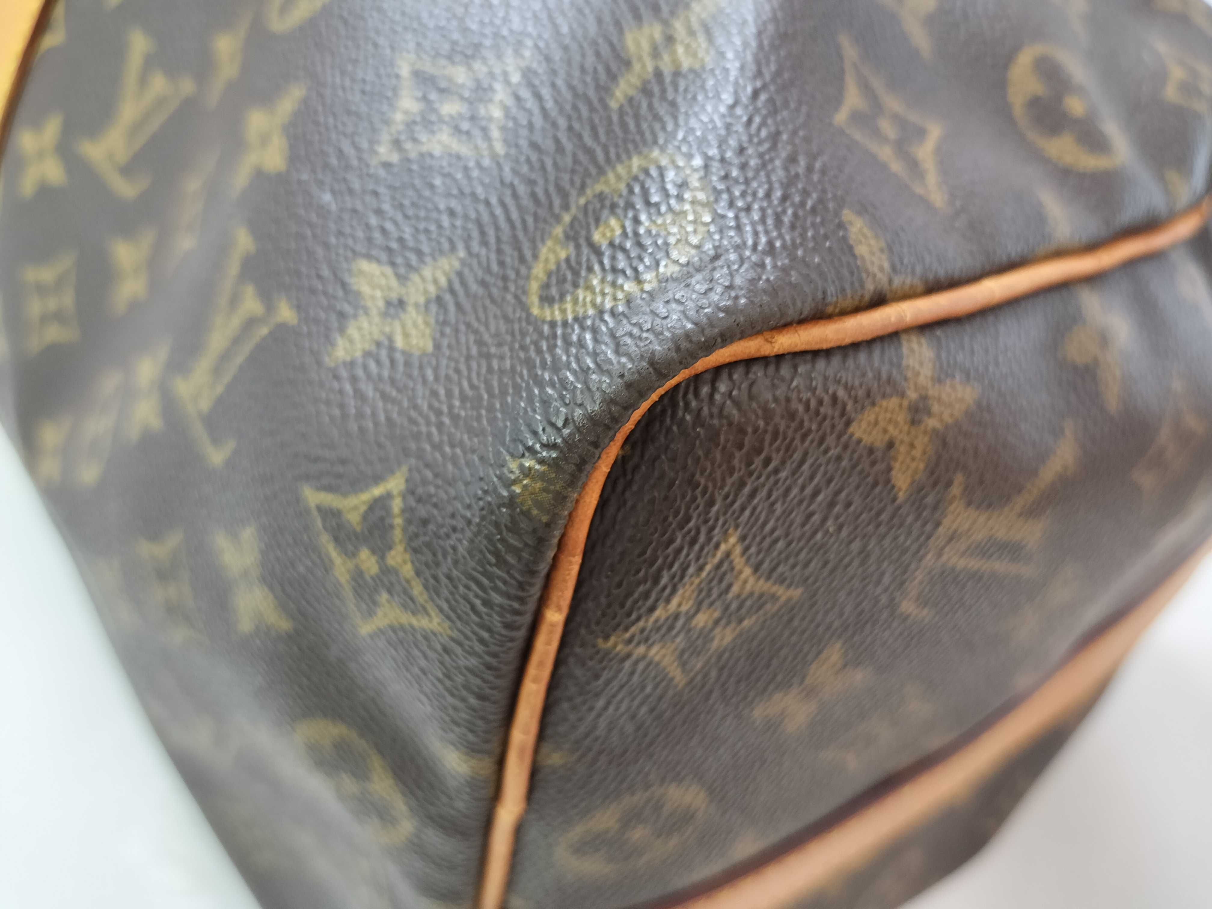 Monogram Keepall Bandoulière 50 M41416 VI1902 Brown Boston Bag — view 7