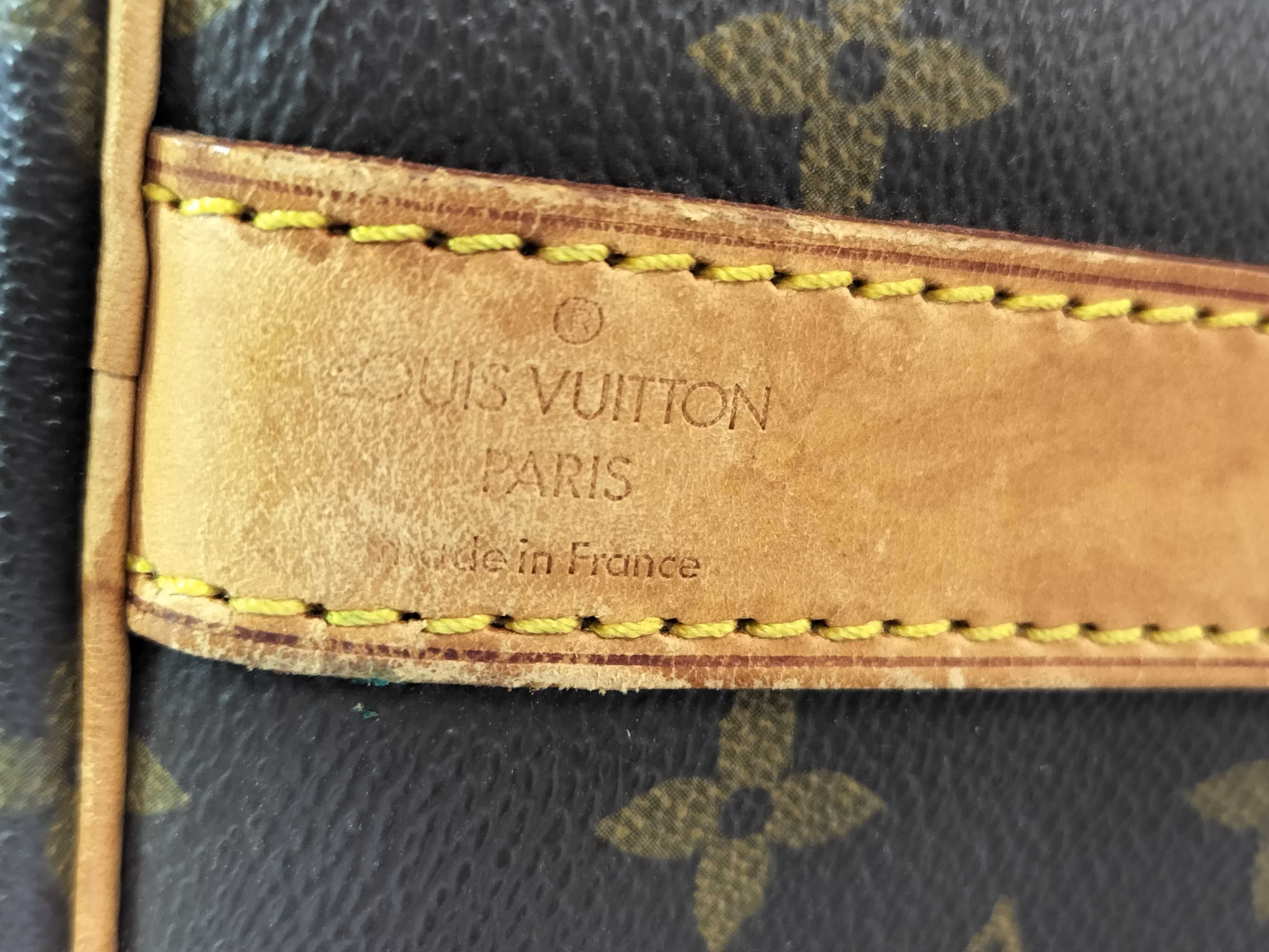 Monogram Keepall Bandoulière 50 M41416 VI1902 Brown Boston Bag — view 9