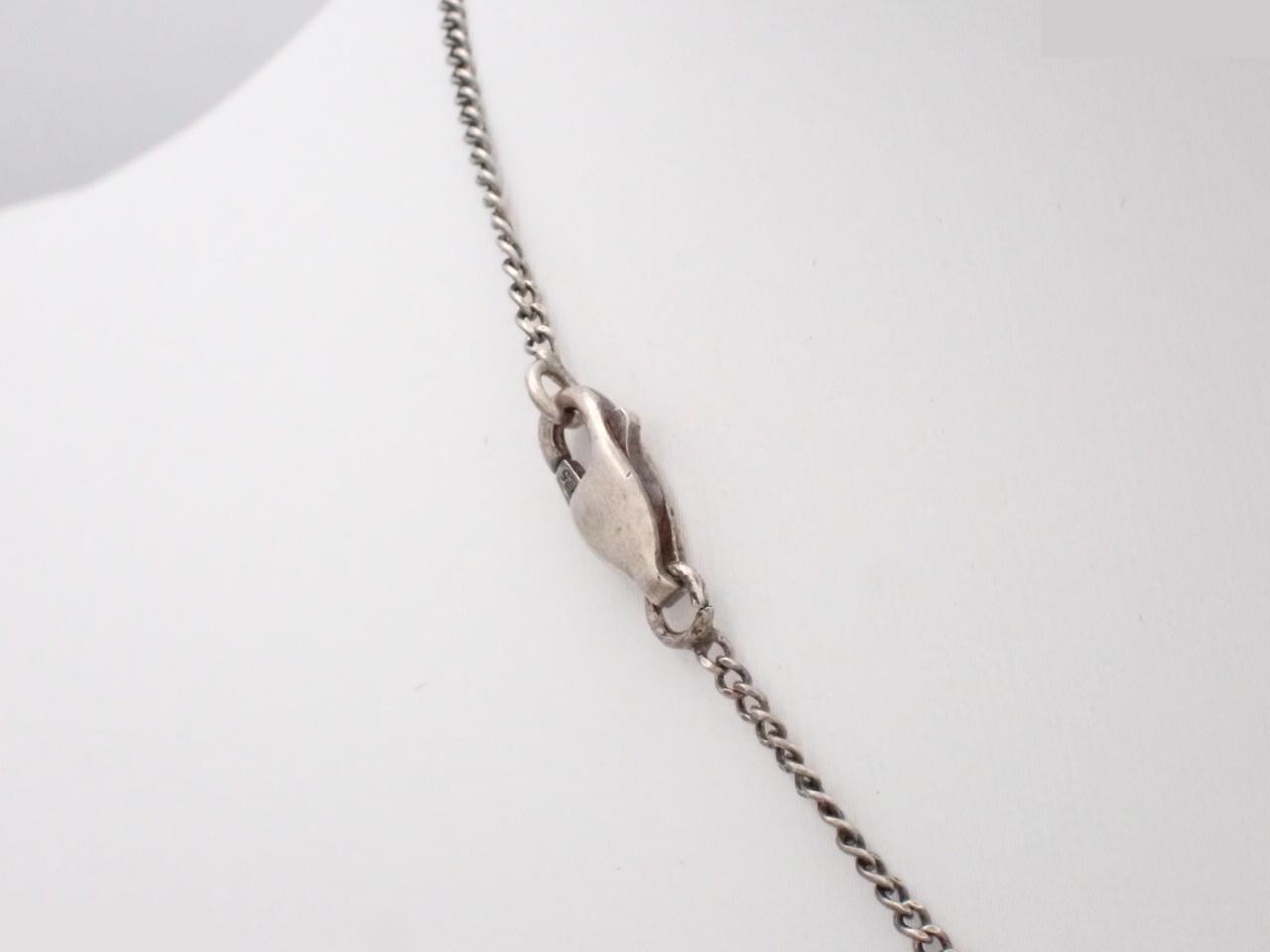 Cross necklace, SV925, 8.6g, chain approximately 42cm — view 2