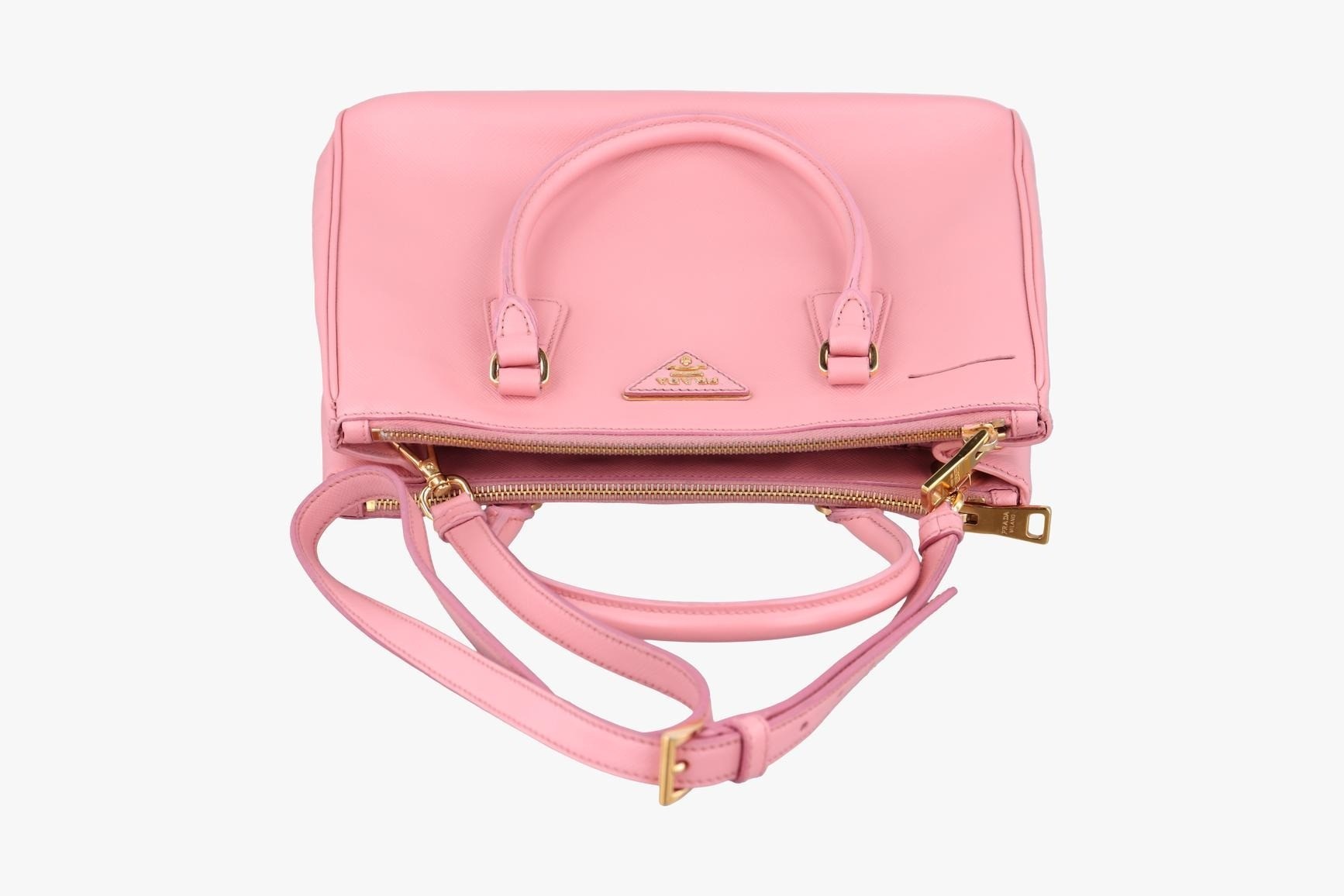 Galleria Saffiano Leather Pink — view 5