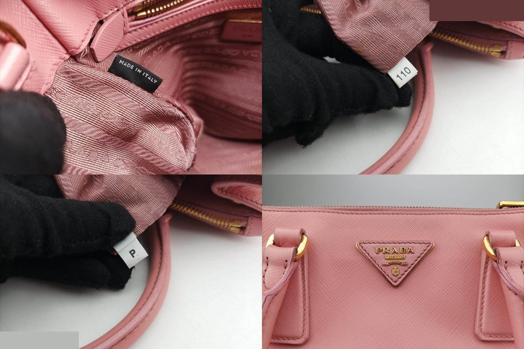 Galleria Saffiano Leather Pink — view 8