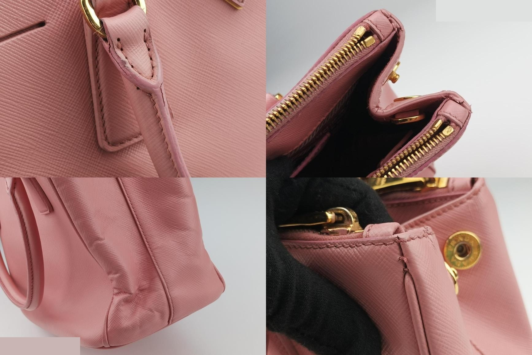 Galleria Saffiano Leather Pink — view 9
