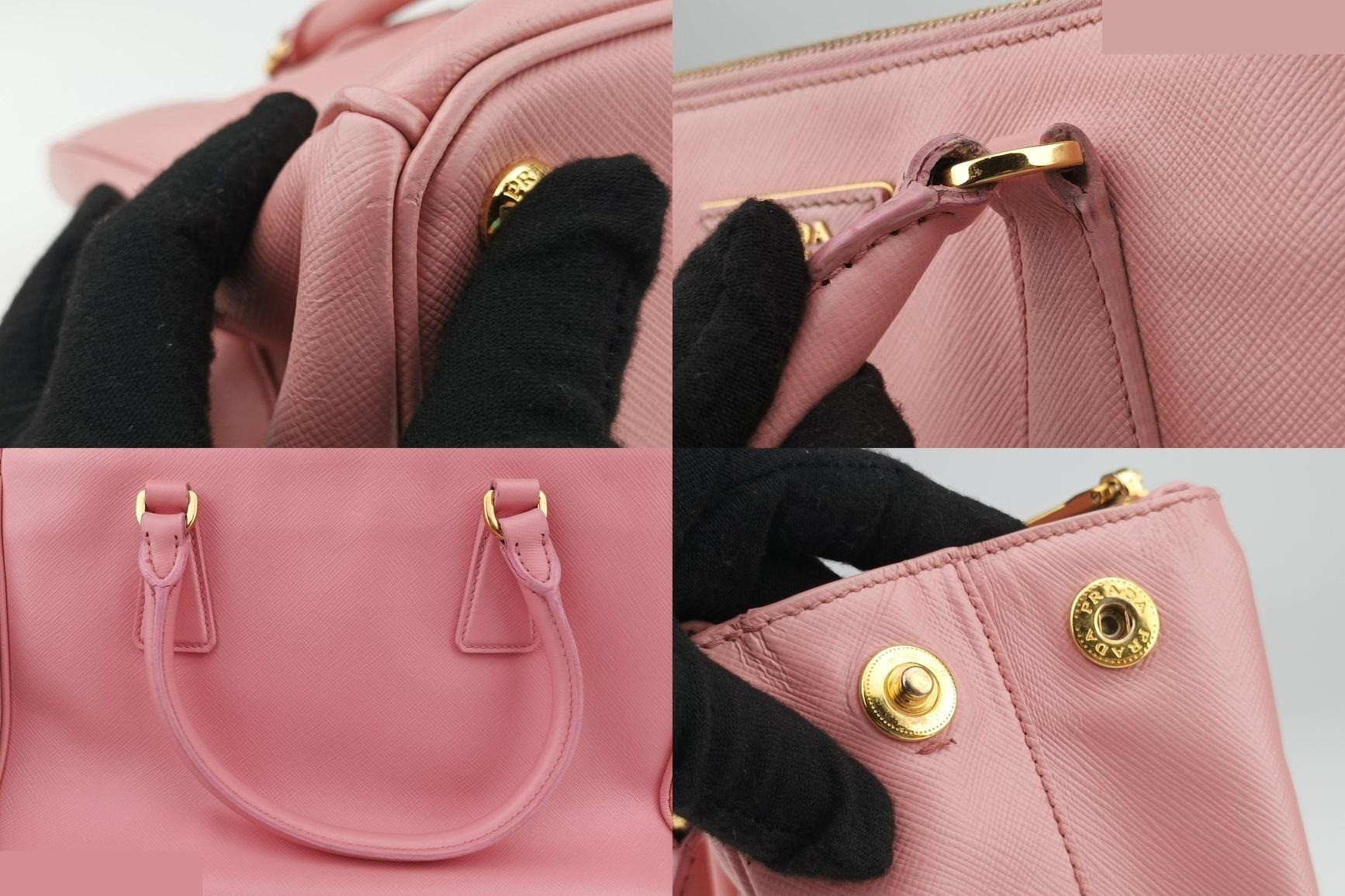 Galleria Saffiano Leather Pink — view 10