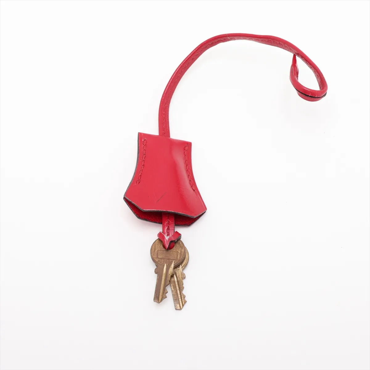 [Individually packaged] Hermes Kelly 32 Sellier Box Calf Rouge Vif Gold Hardware S: 1989 — view 12