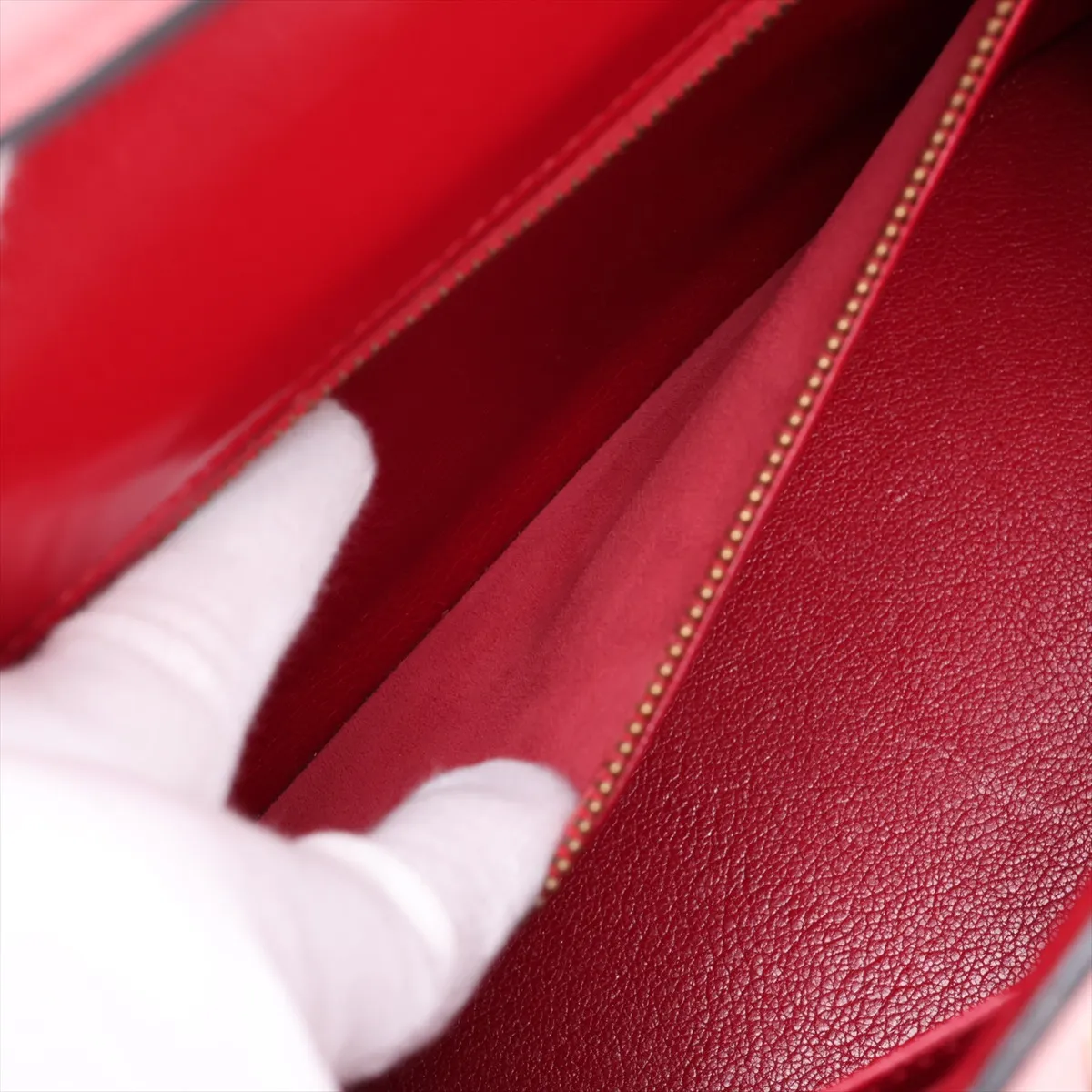 [Individually packaged] Hermes Kelly 32 Sellier Box Calf Rouge Vif Gold Hardware S: 1989 — view 8