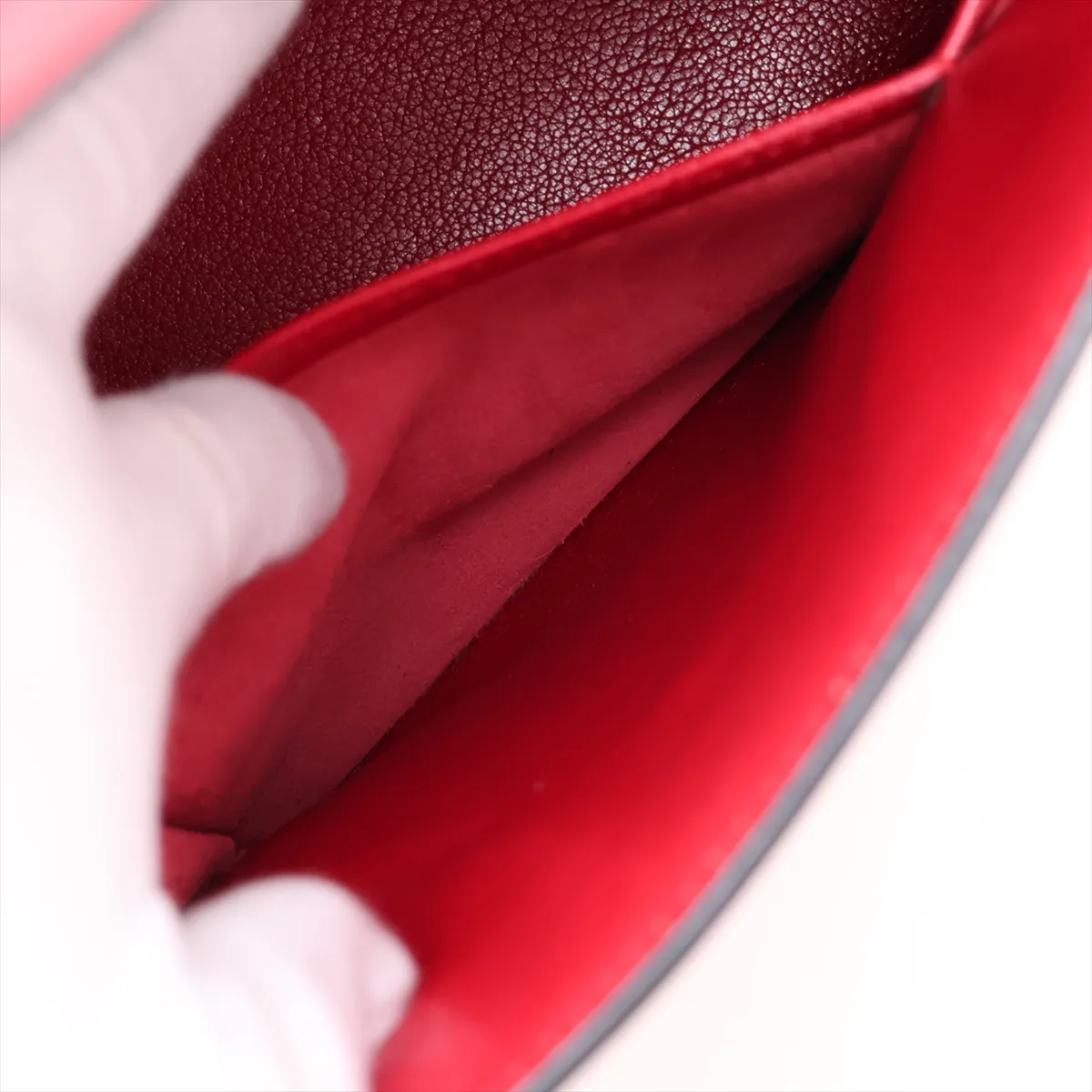[Individually packaged] Hermes Kelly 32 Sellier Box Calf Rouge Vif Gold Hardware S: 1989 — view 9