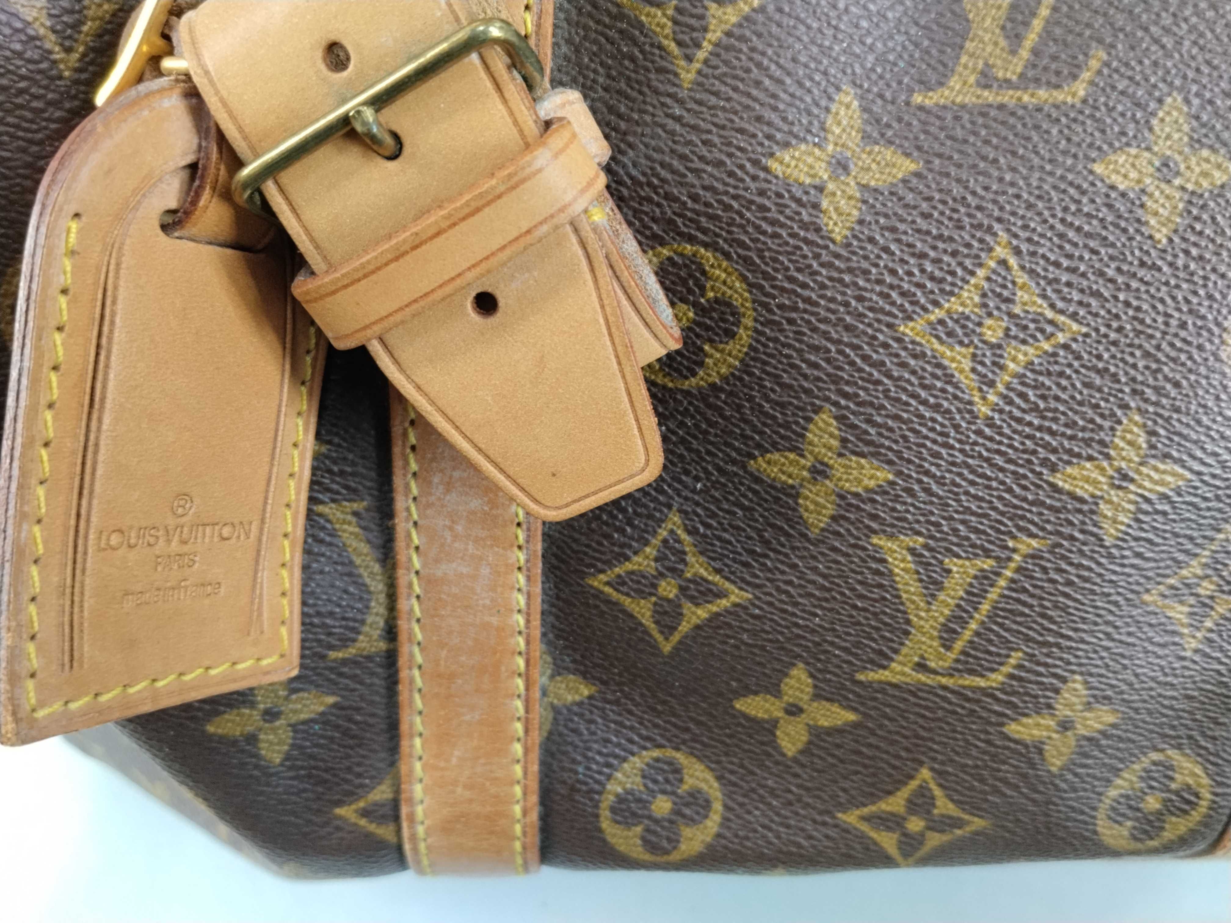 Monogram Louis Vuitton Boston Bag Saxophone Souple 35 M41624 Boston Bag — view 13