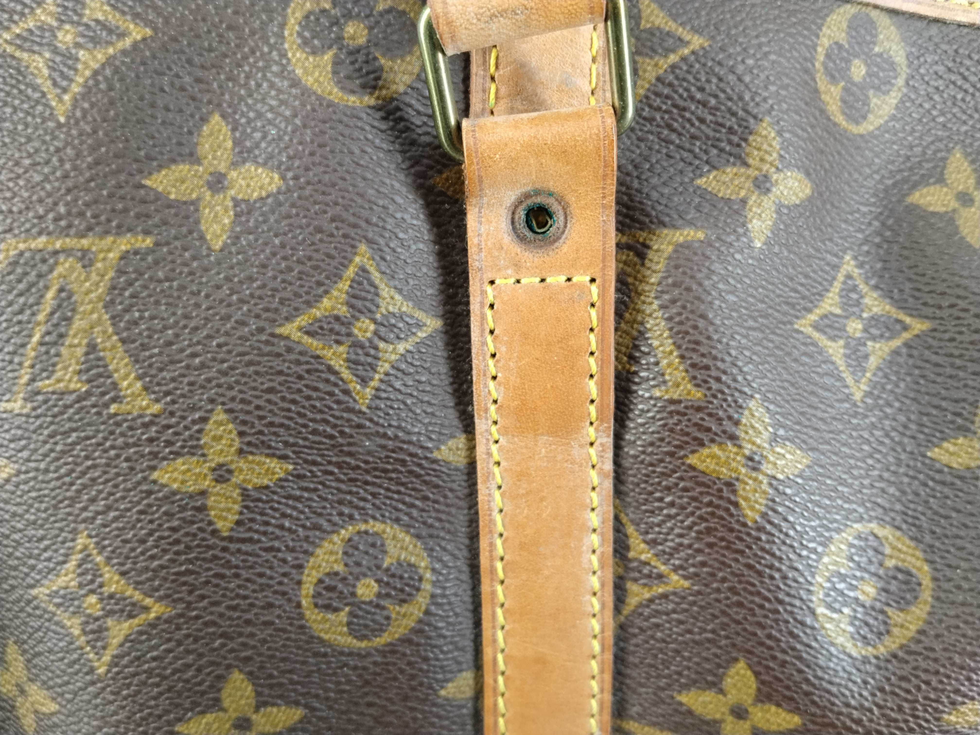 Monogram Louis Vuitton Boston Bag Saxophone Souple 35 M41624 Boston Bag — view 14