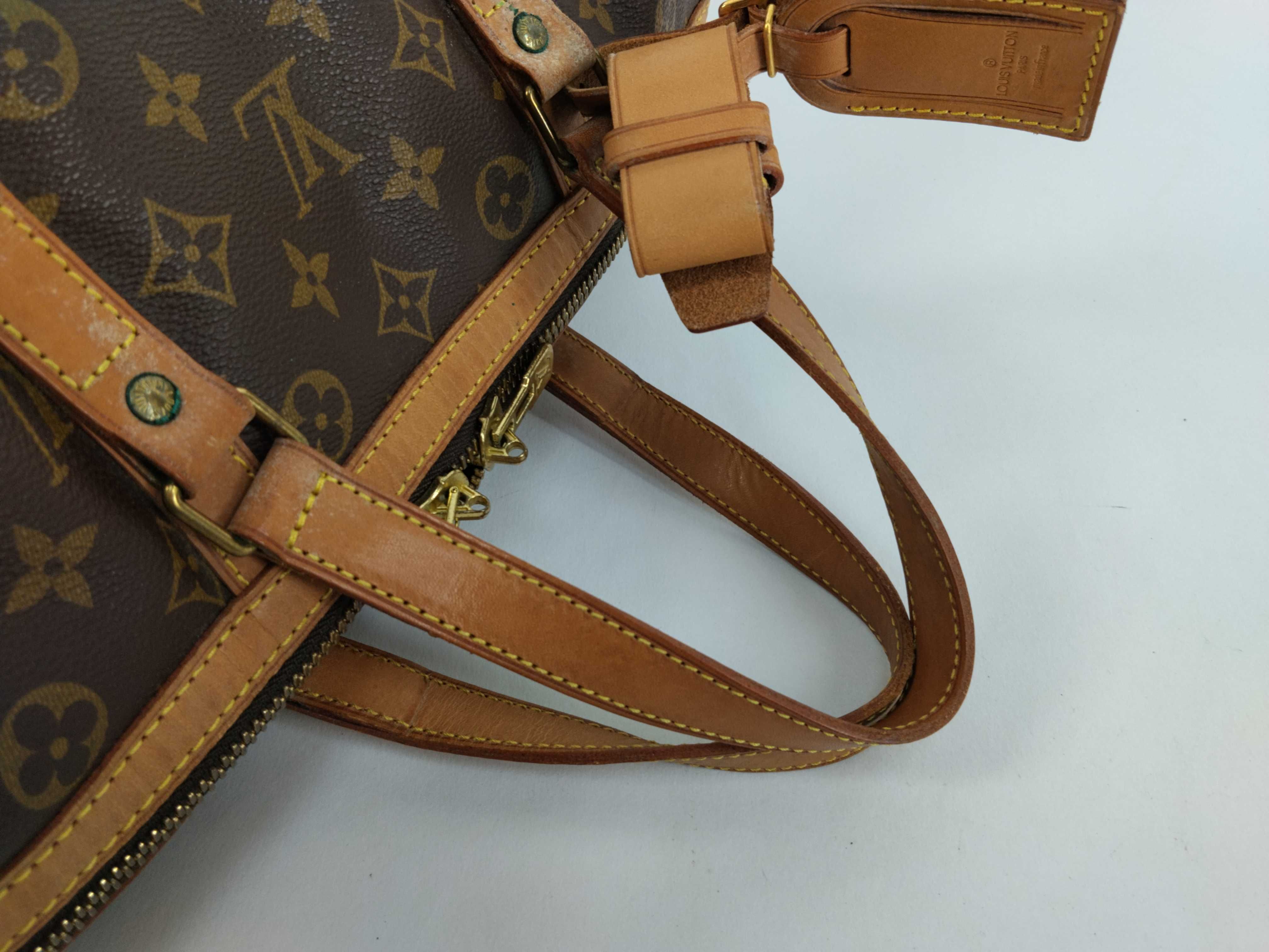 Monogram Louis Vuitton Boston Bag Saxophone Souple 35 M41624 Boston Bag — view 3