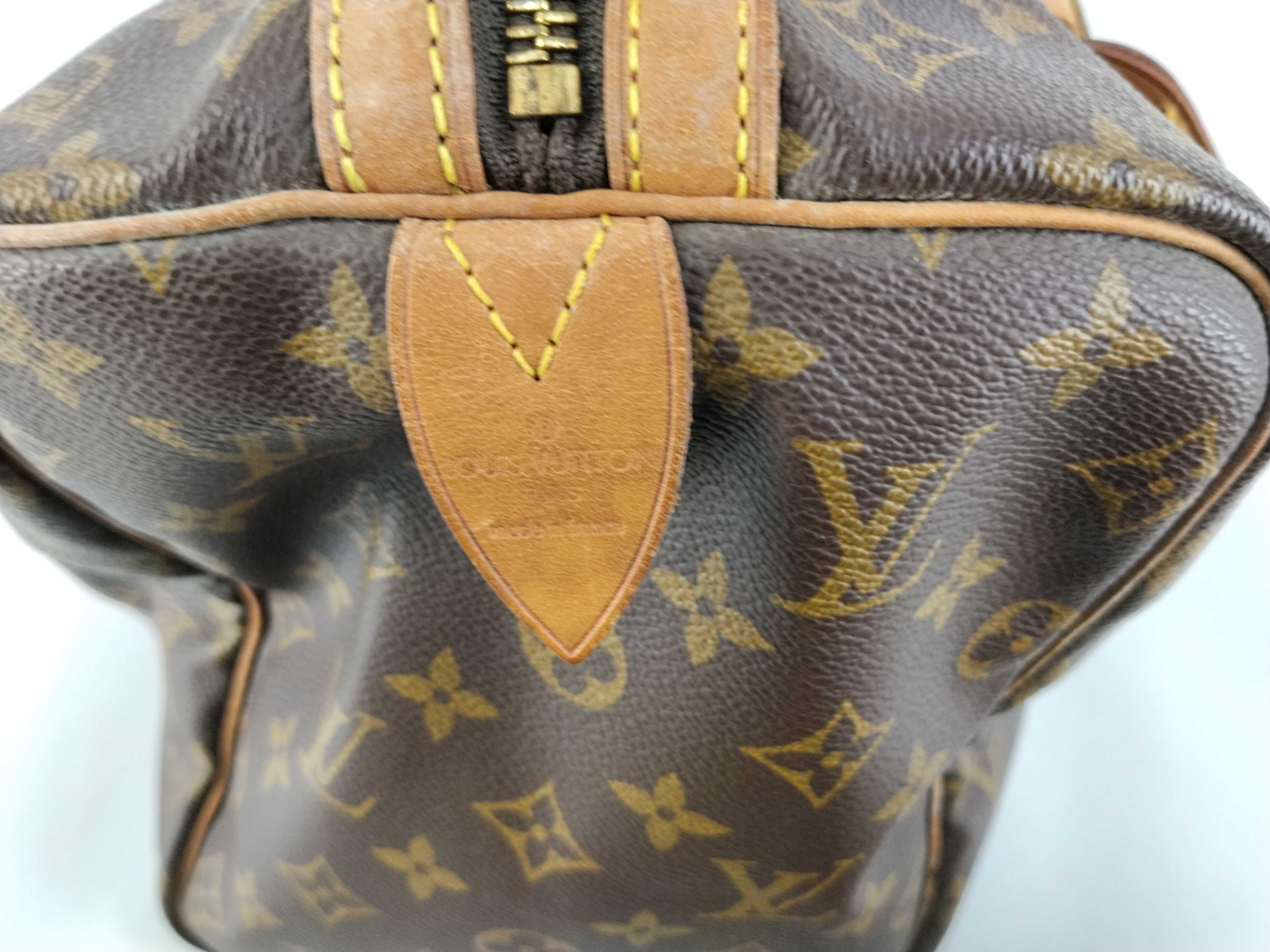 Monogram Louis Vuitton Boston Bag Saxophone Souple 35 M41624 Boston Bag — view 9