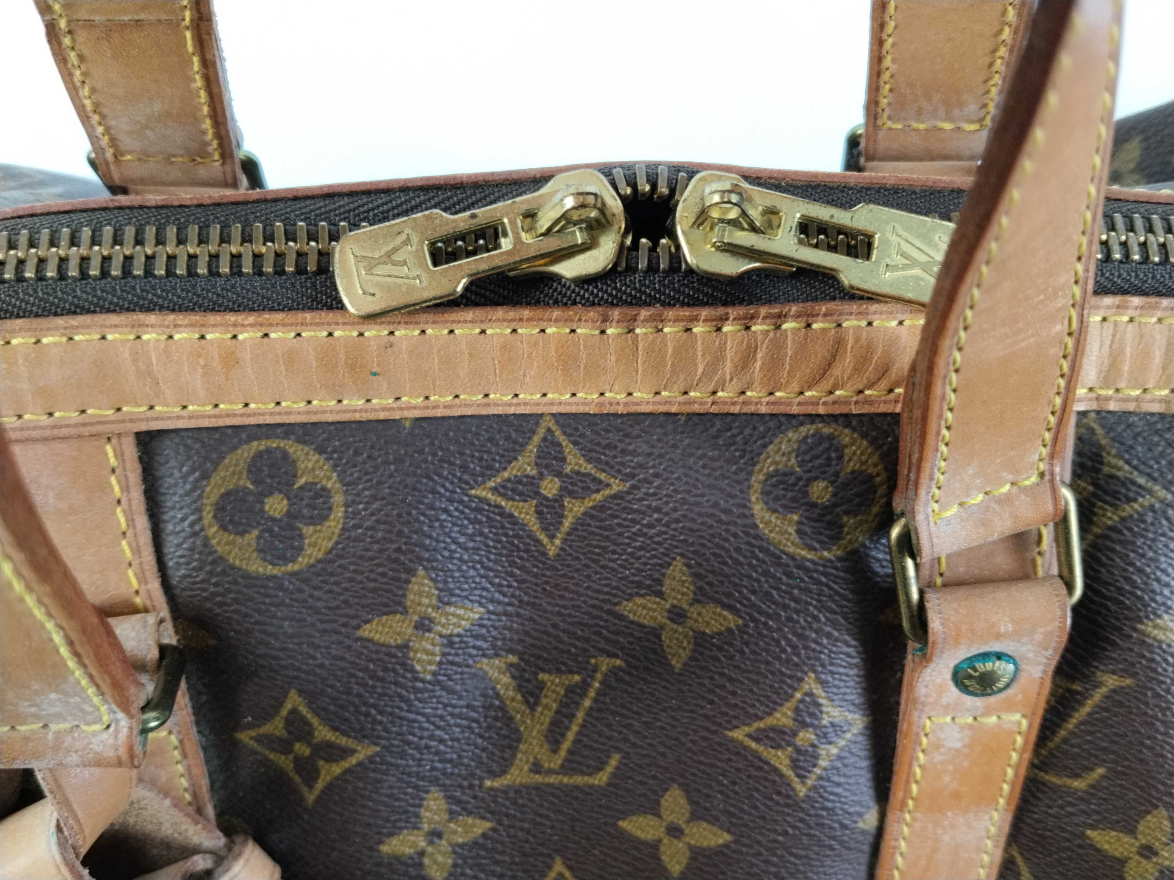 Monogram Louis Vuitton Boston Bag Saxophone Souple 35 M41624 Boston Bag — view 10