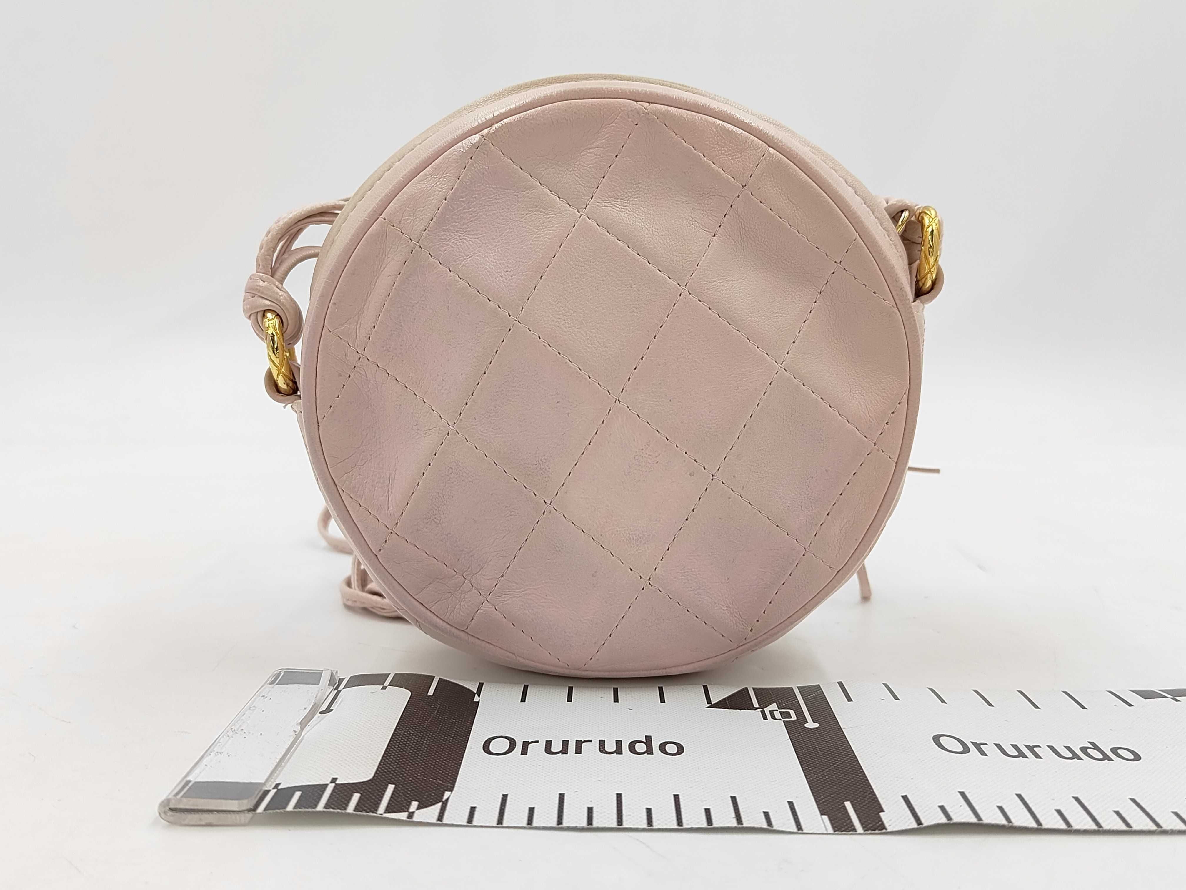 BAG LAMBSKIN ROUND SHOULDER TASSEL PINK NO.1 1992073 Shoulder Bag — view 2