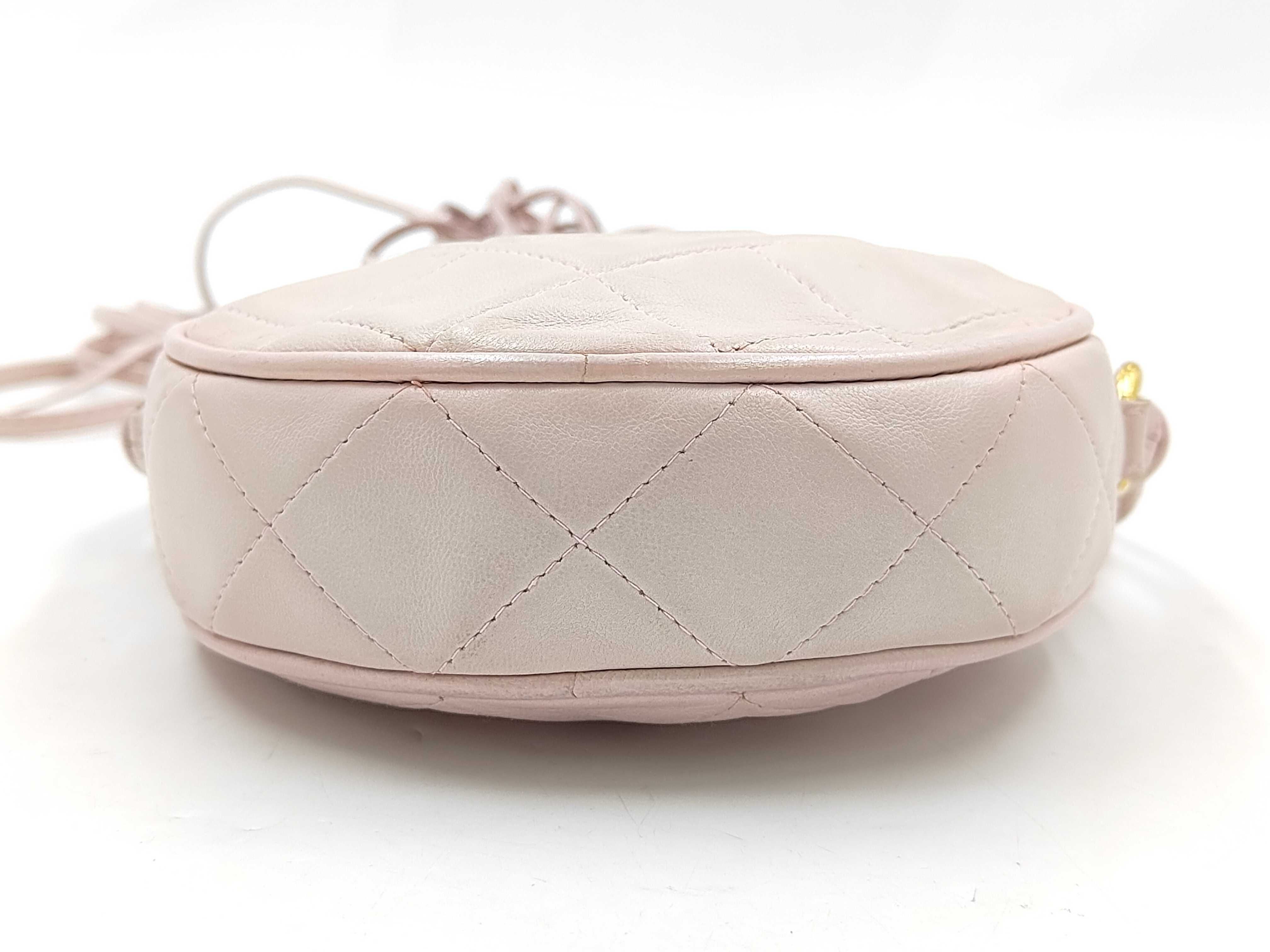 BAG LAMBSKIN ROUND SHOULDER TASSEL PINK NO.1 1992073 Shoulder Bag — view 6