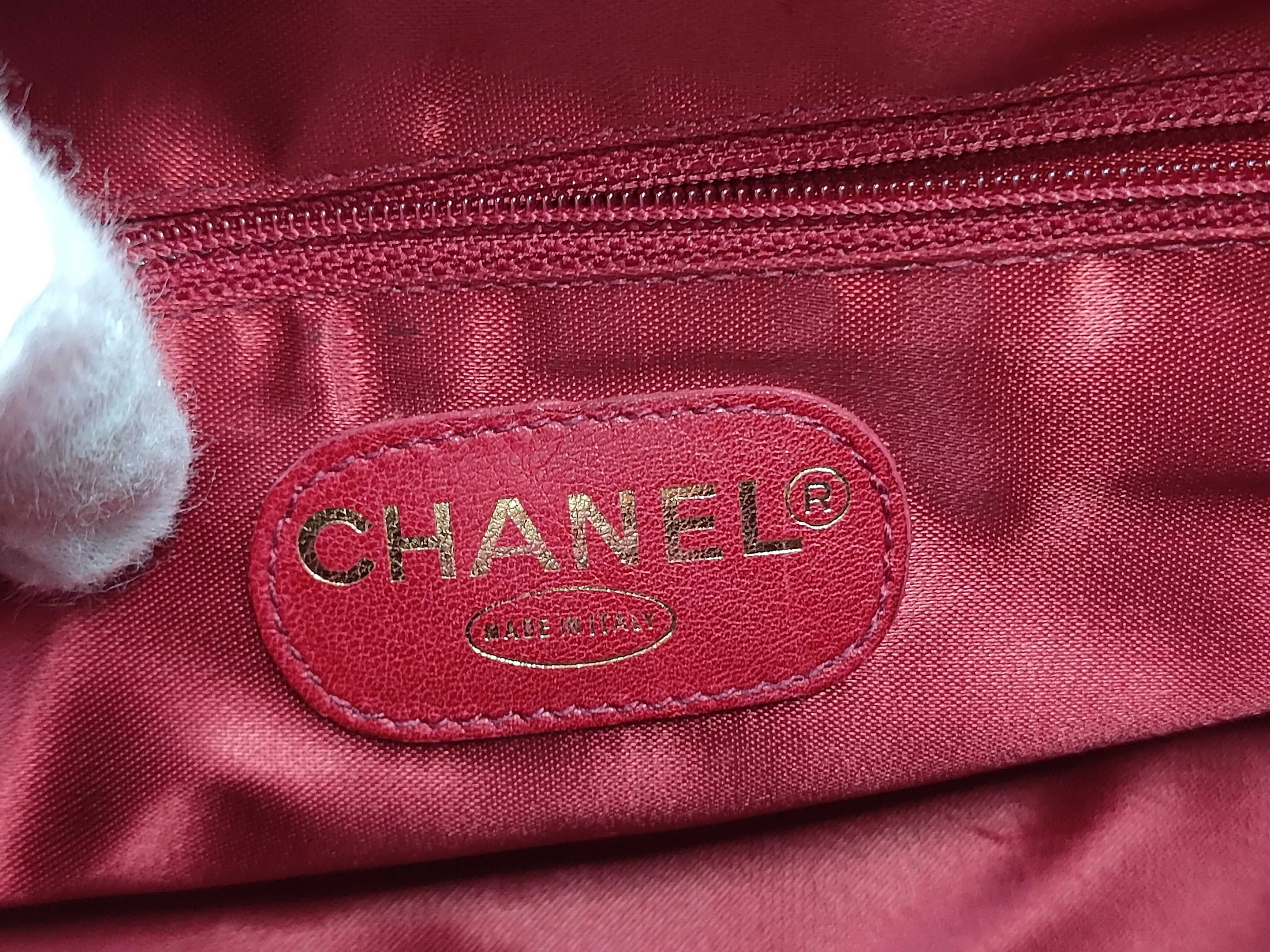 Coco Mark Square One-Shoulder Bag, Caviar Red GP Shoulder Bag — view 11
