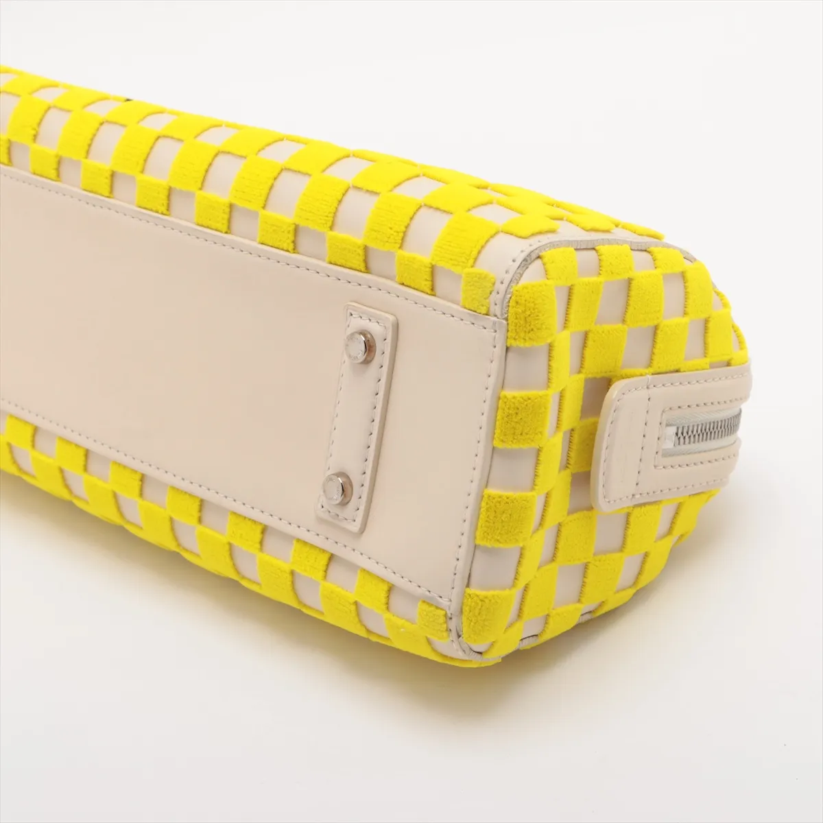 Damier Cubic Speedy EW M48912 AR1103 Yellow x Beige — view 3