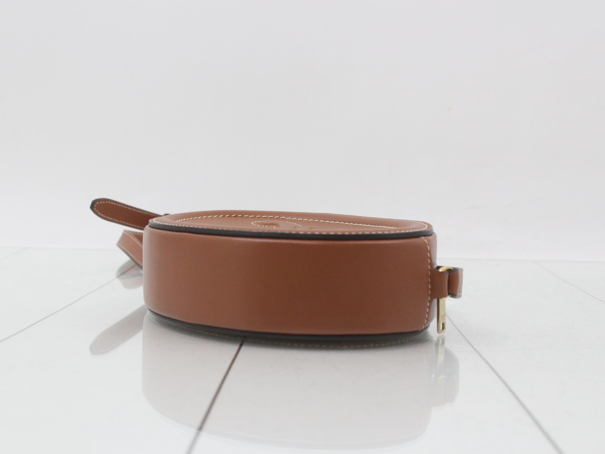 10I703 Oval Purse Cuile Triomphe Shoulder Bag — view 6