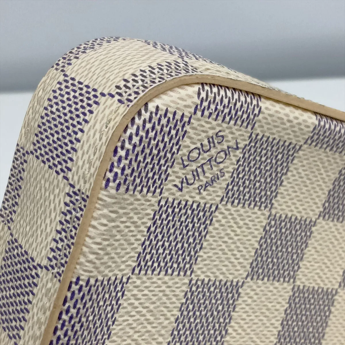 Damier Azur Pochette Felicie N63106 MI3158 White (Missing Pouch) — view 12