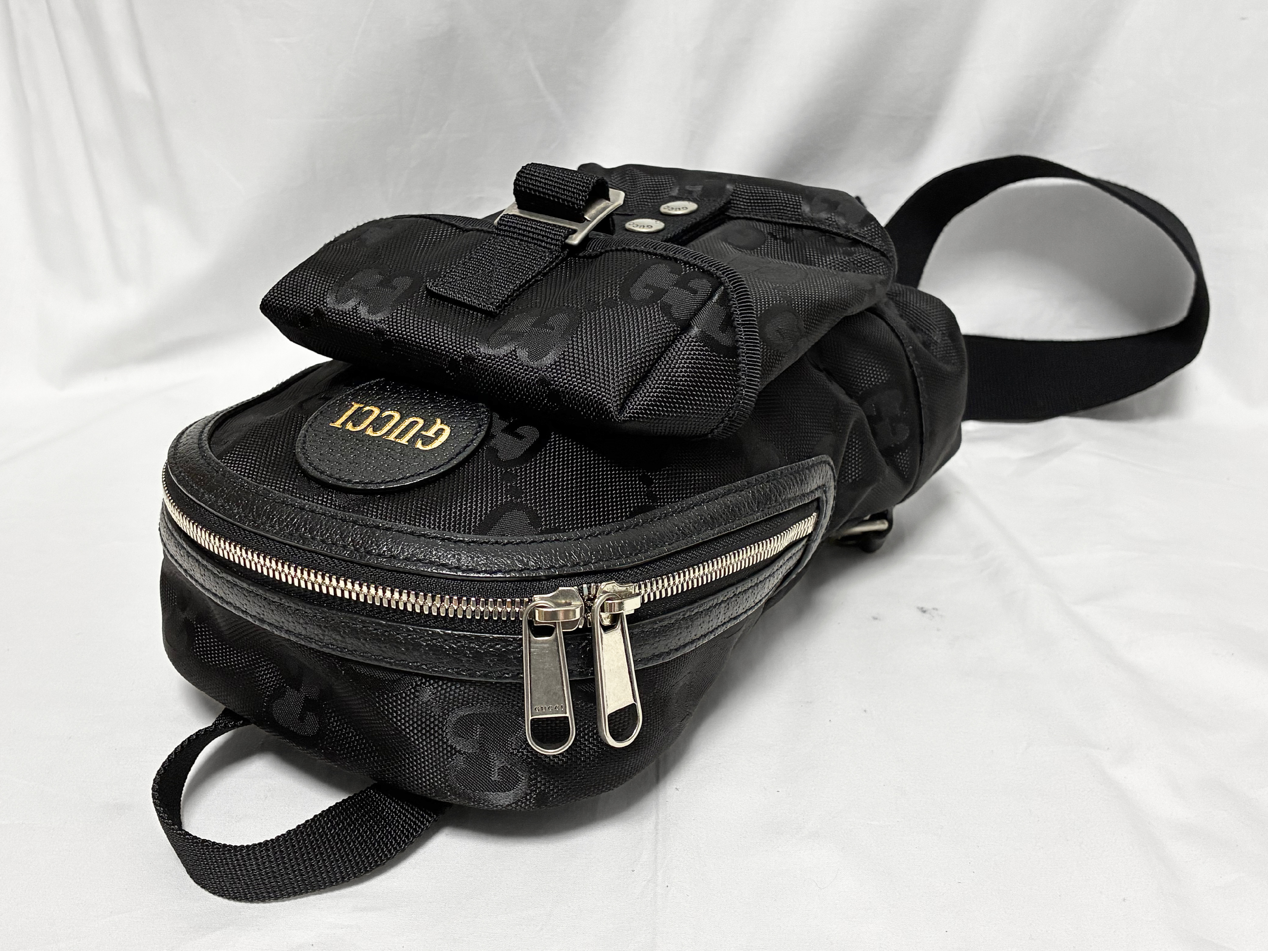 Off the Grid Nylon Body Bag, Black, 658631 (Shoulder Bag) — view 4