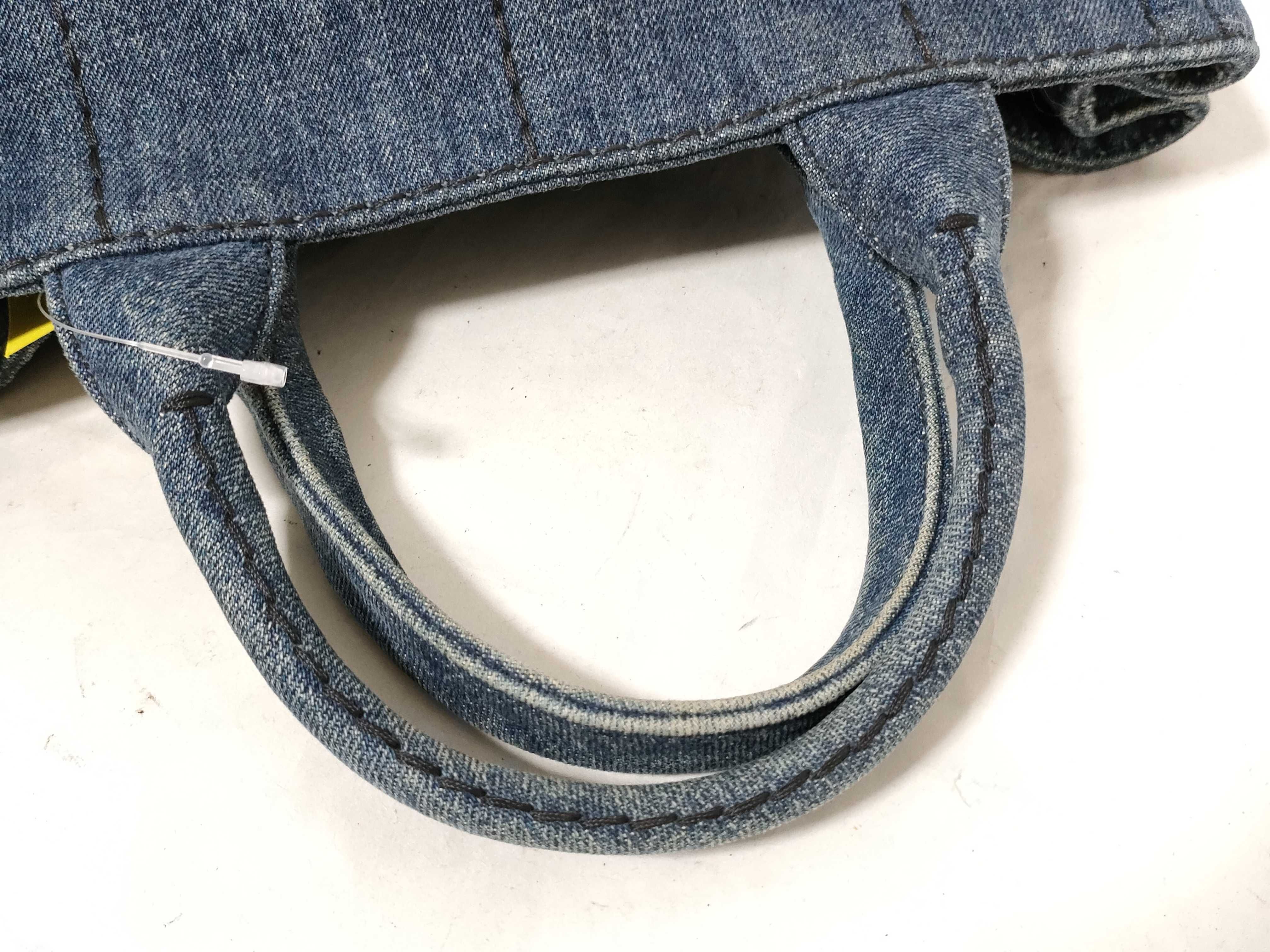 denim tote bag — view 3