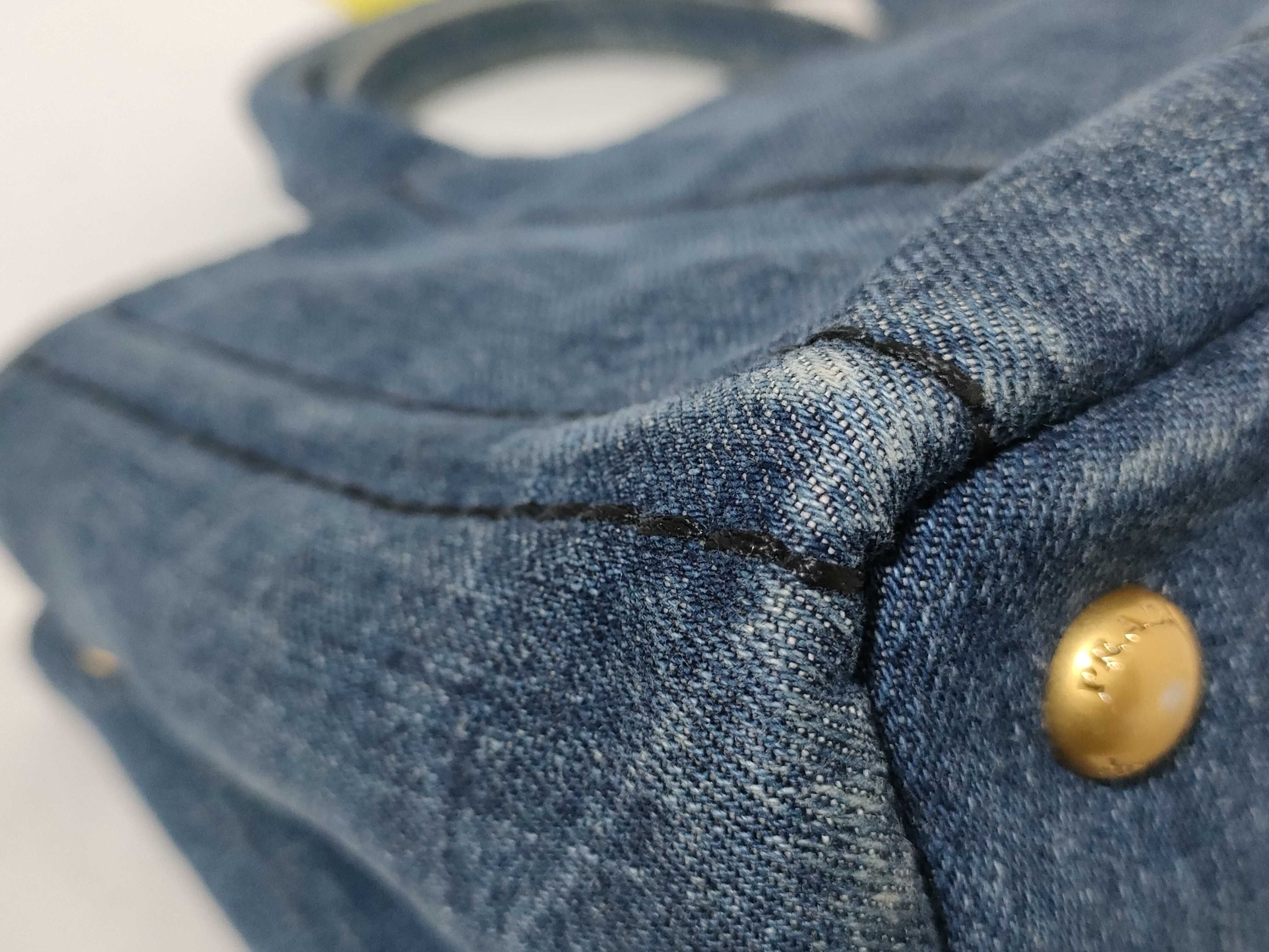 denim tote bag — view 6