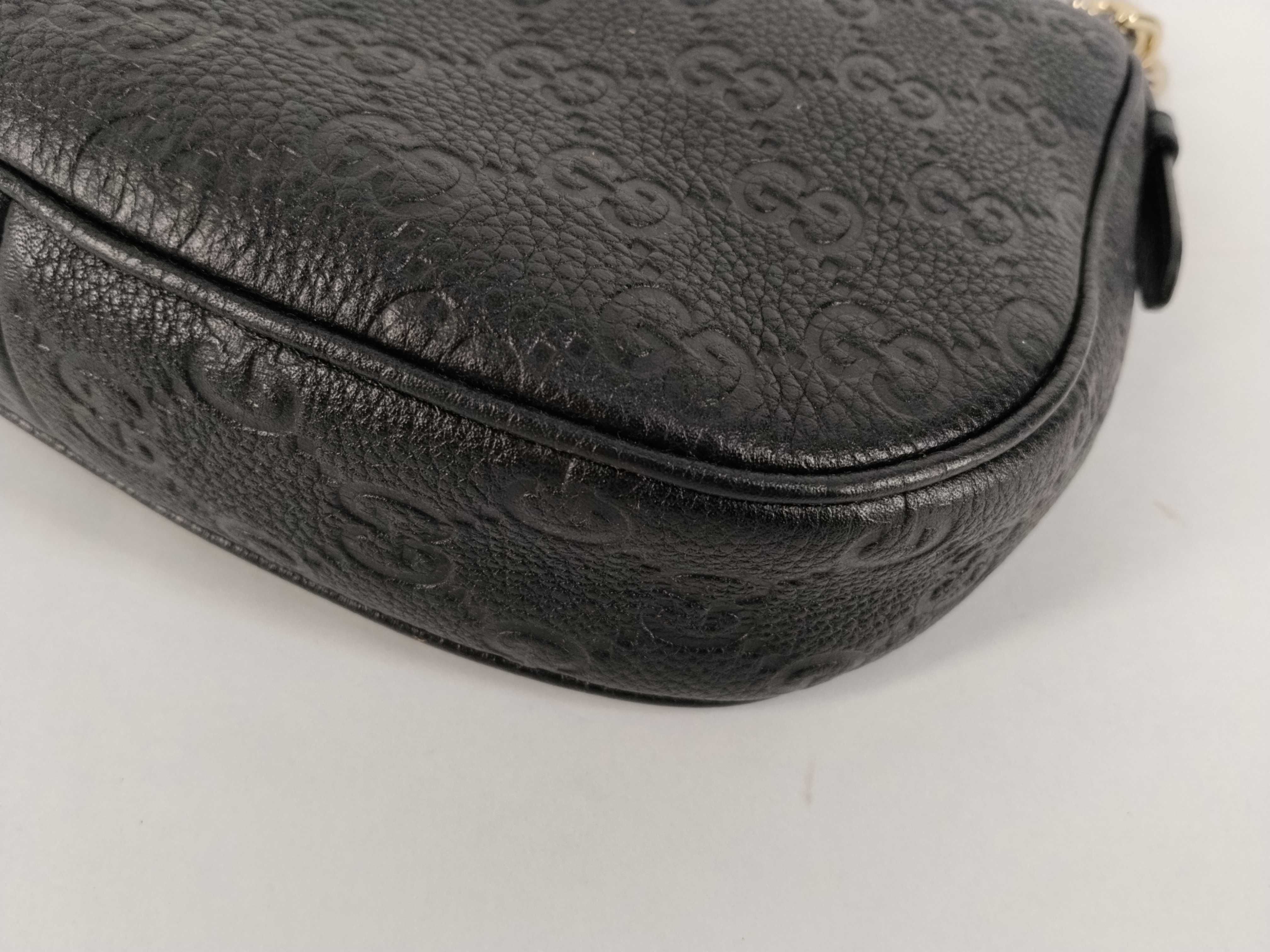 BAG LEATHER GG 815409 Handbag — view 6