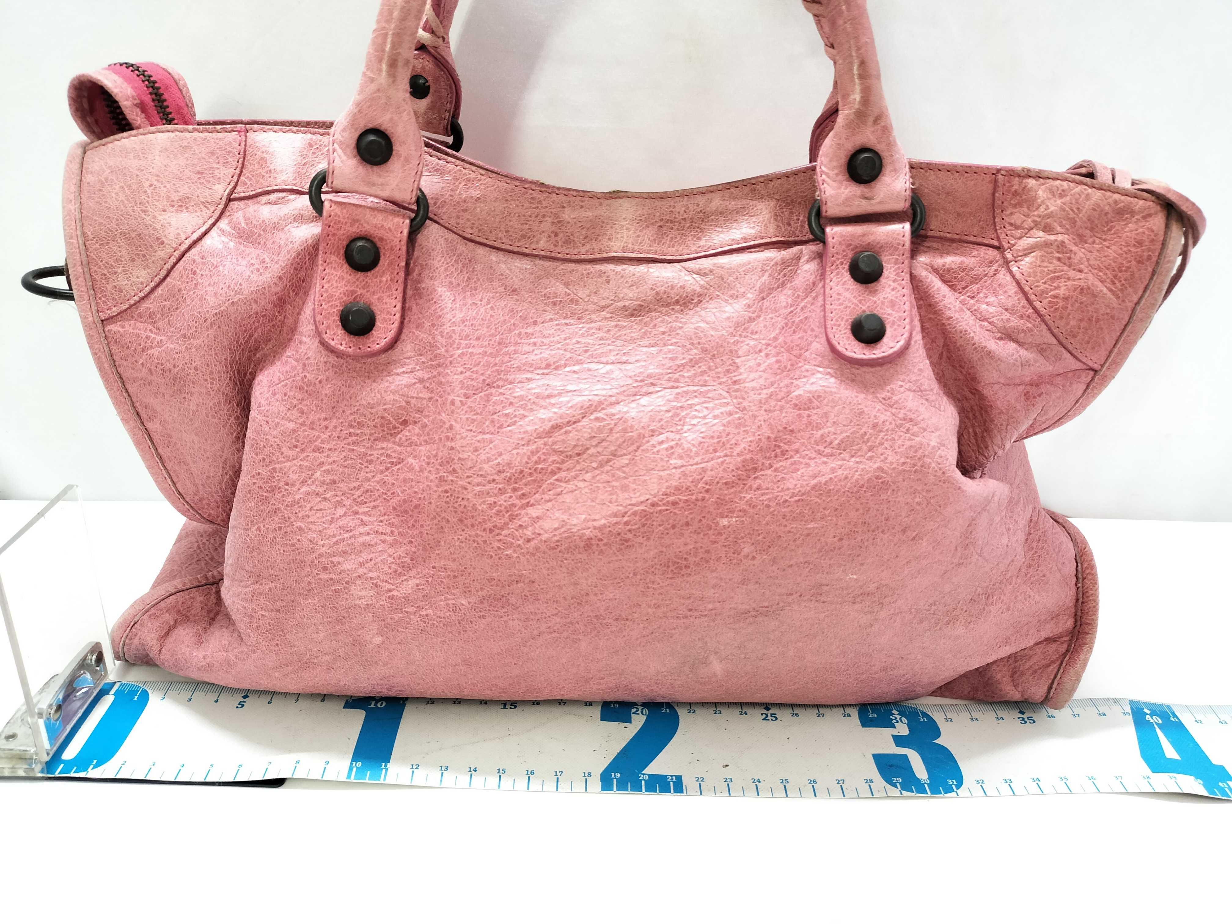 SG - Classic City Leather 2-Way Handbag Pink 115748 Handbag — view 2