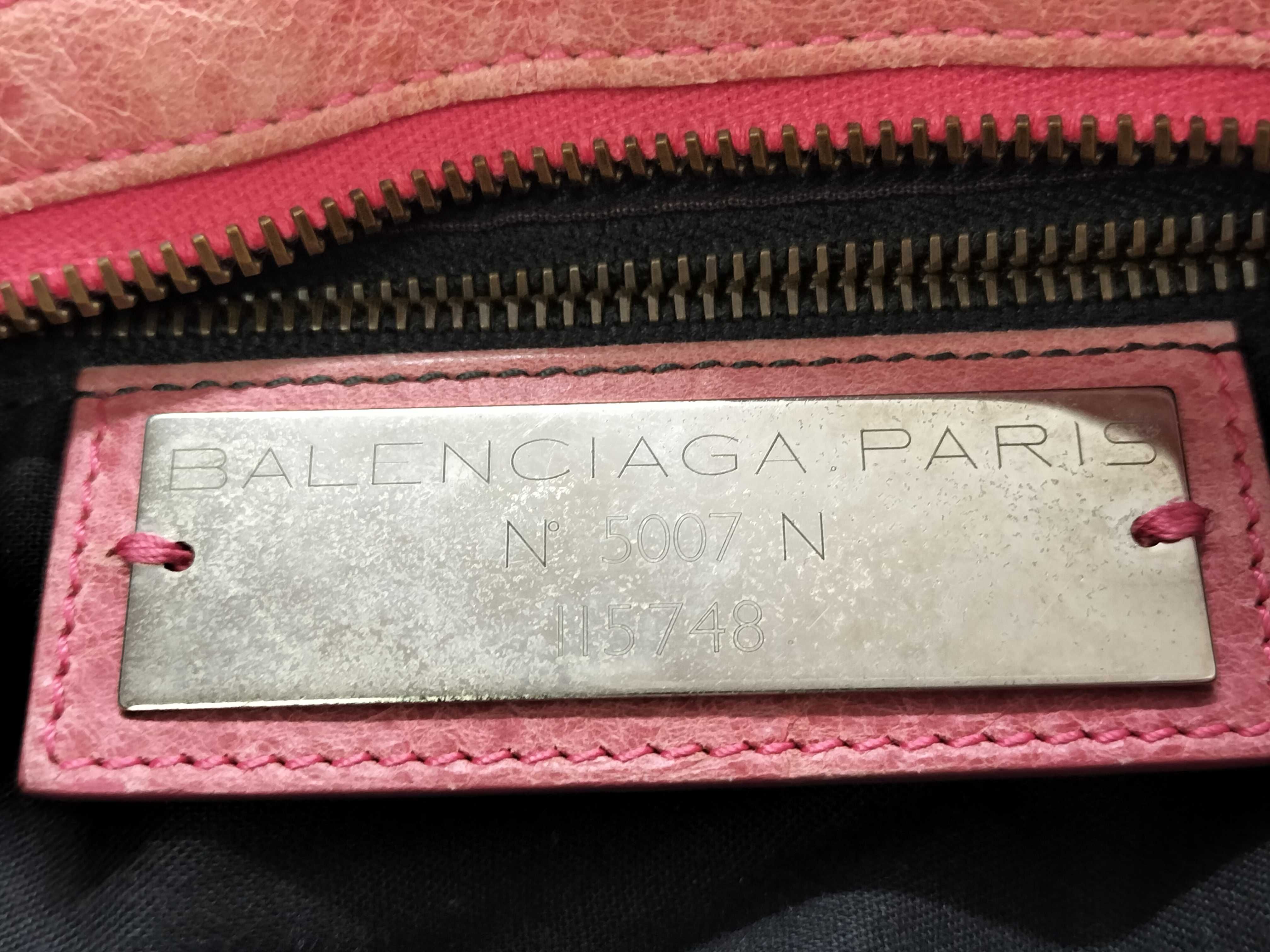 SG - Classic City Leather 2-Way Handbag Pink 115748 Handbag — view 9