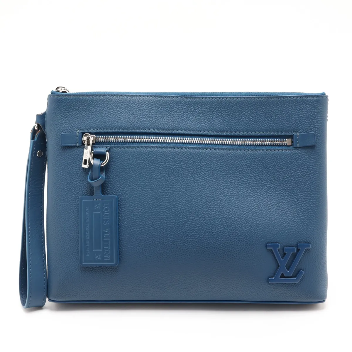 LV Aerogram Pochette iPad M81029 Blue (RFID detected)