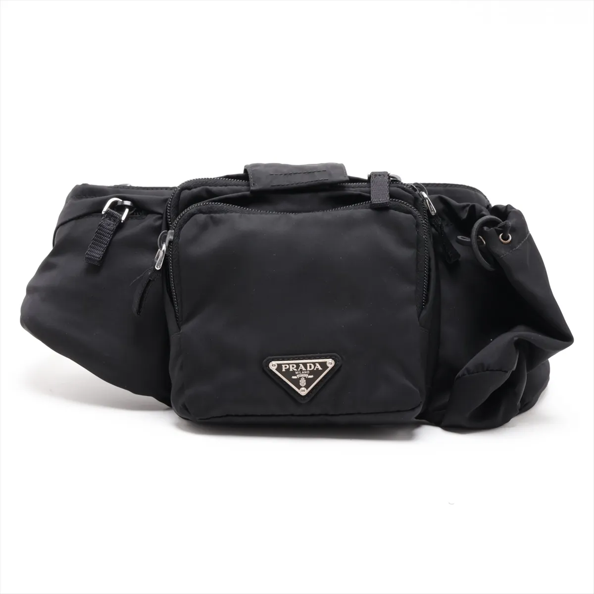 Tessuto Nylon Body Bag, Black