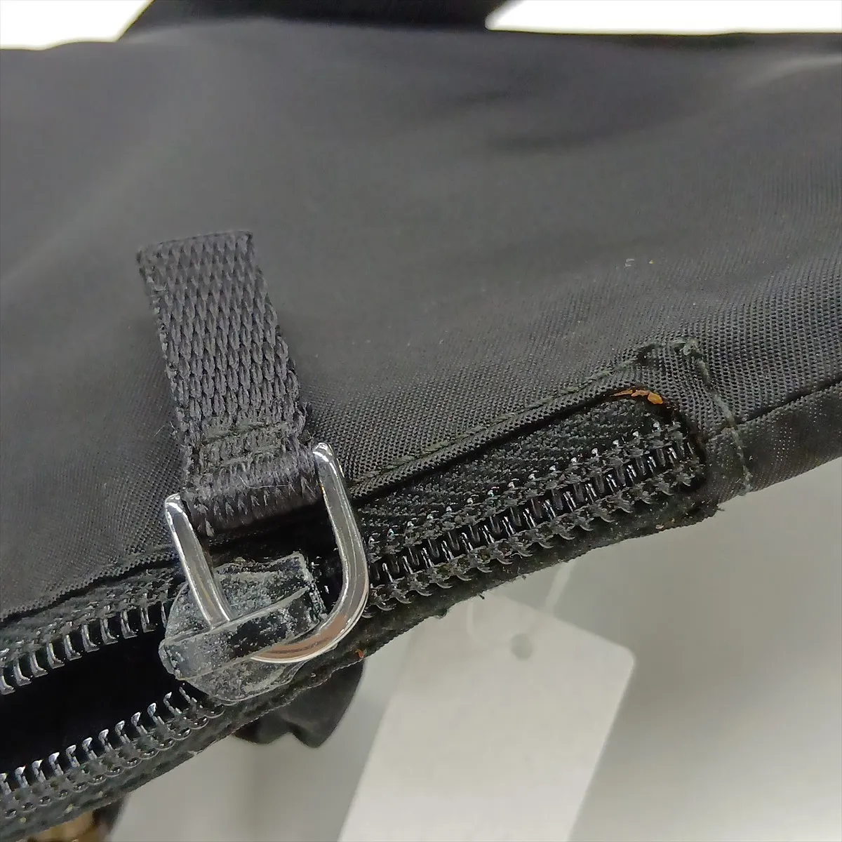 Tessuto Nylon Body Bag, Black — view 12