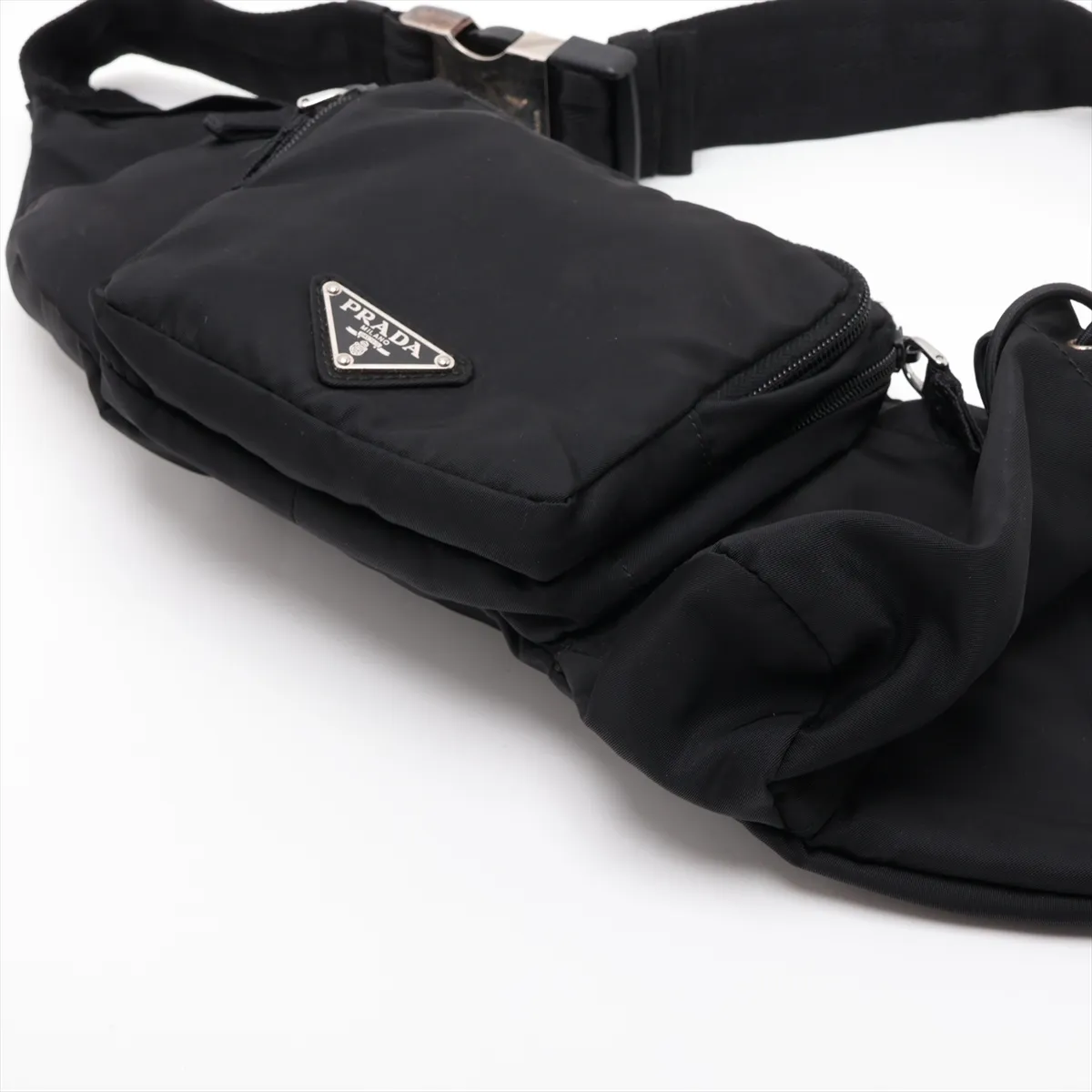 Tessuto Nylon Body Bag, Black — view 3