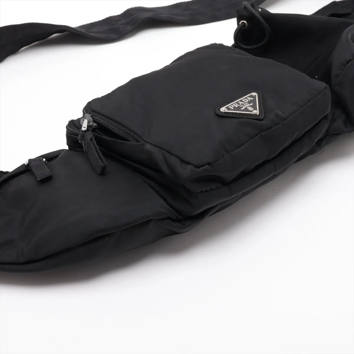 Tessuto Nylon Body Bag, Black — view 4