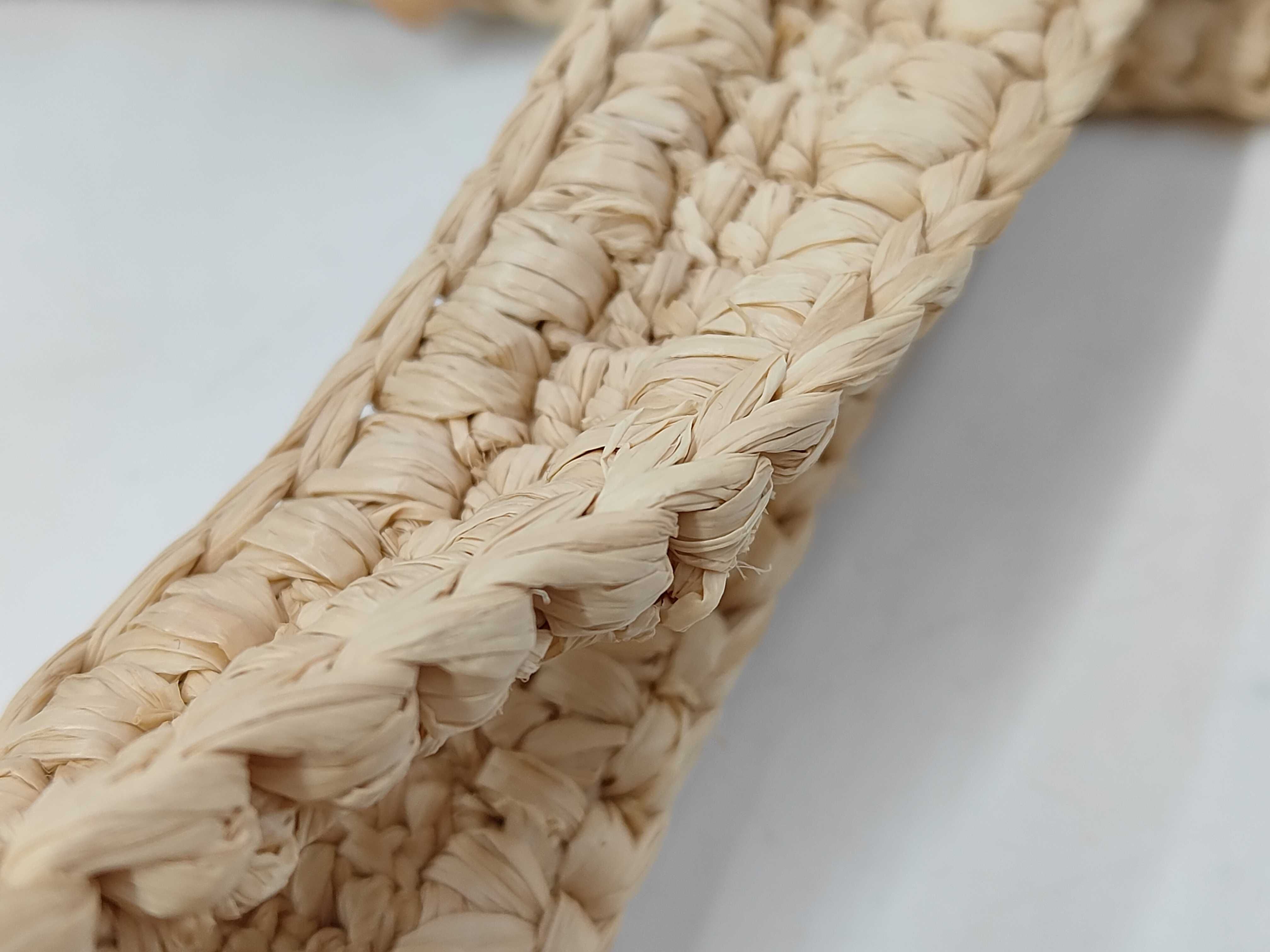 Damier Raffia Summer Shopper Tote Bag — view 9