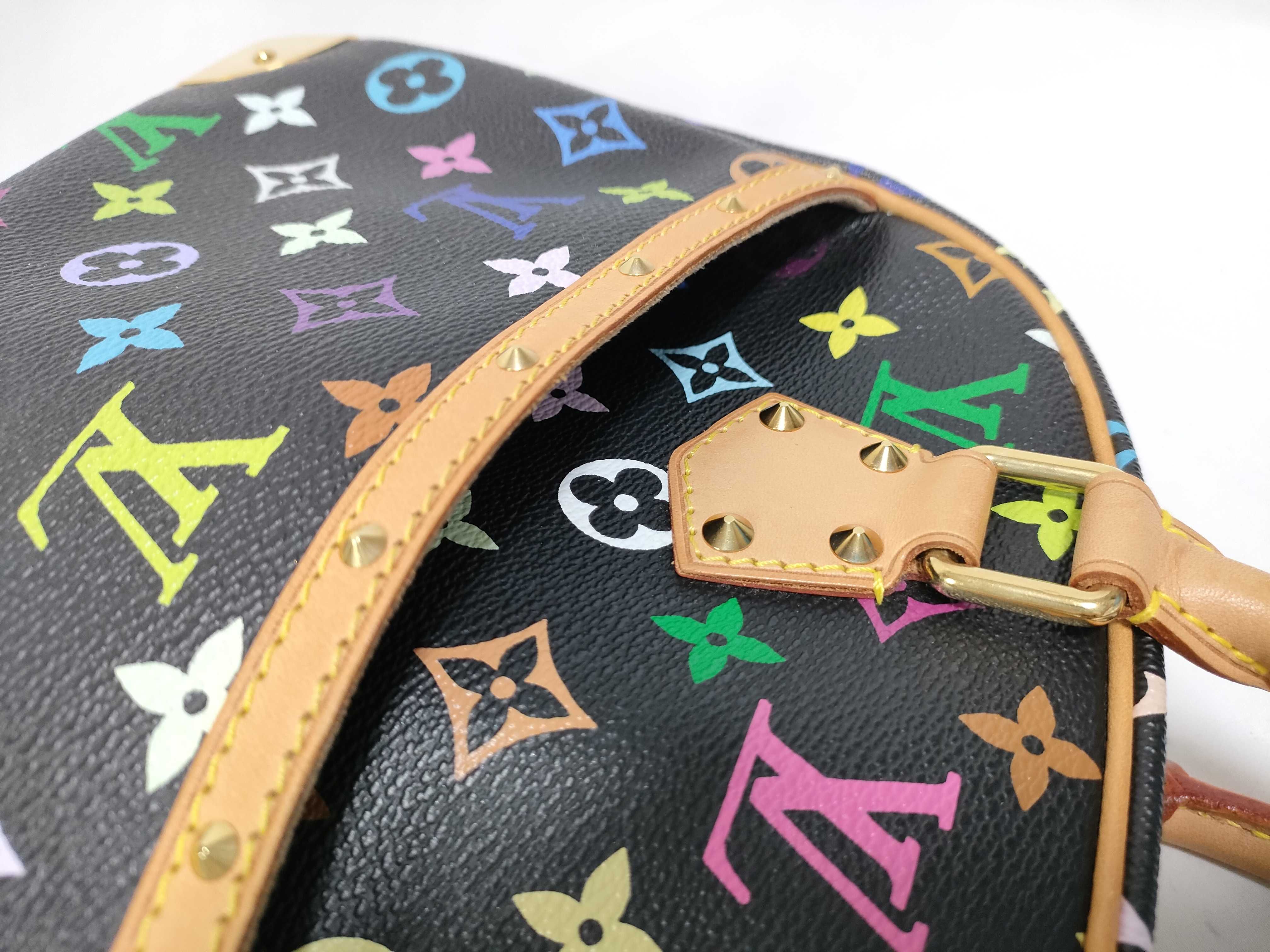 Monogram Multicolor SG- Multicolor Trouville M92662 (Serial number is unclear) Black Handbag — view 6