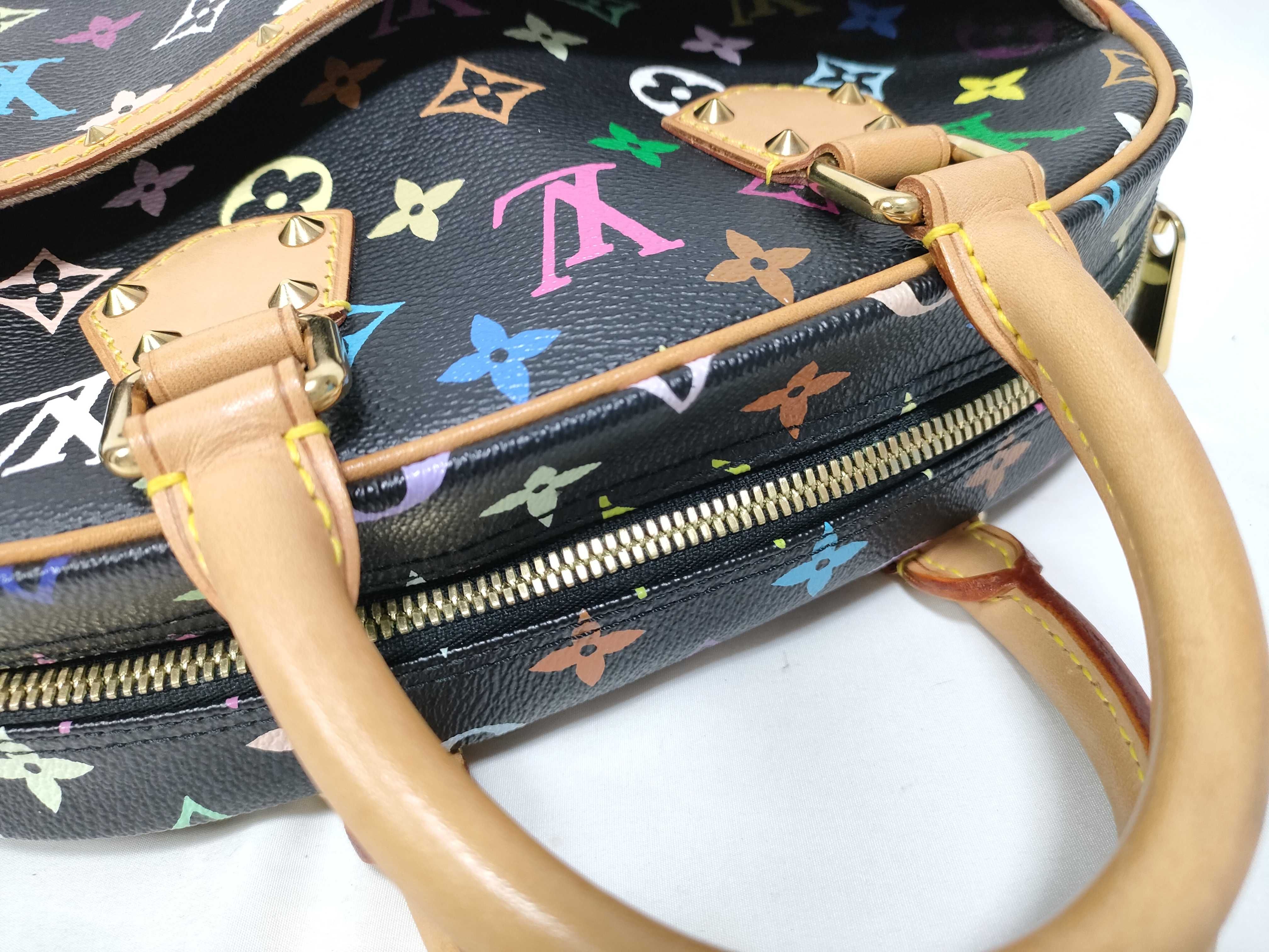 Monogram Multicolor SG- Multicolor Trouville M92662 (Serial number is unclear) Black Handbag — view 9